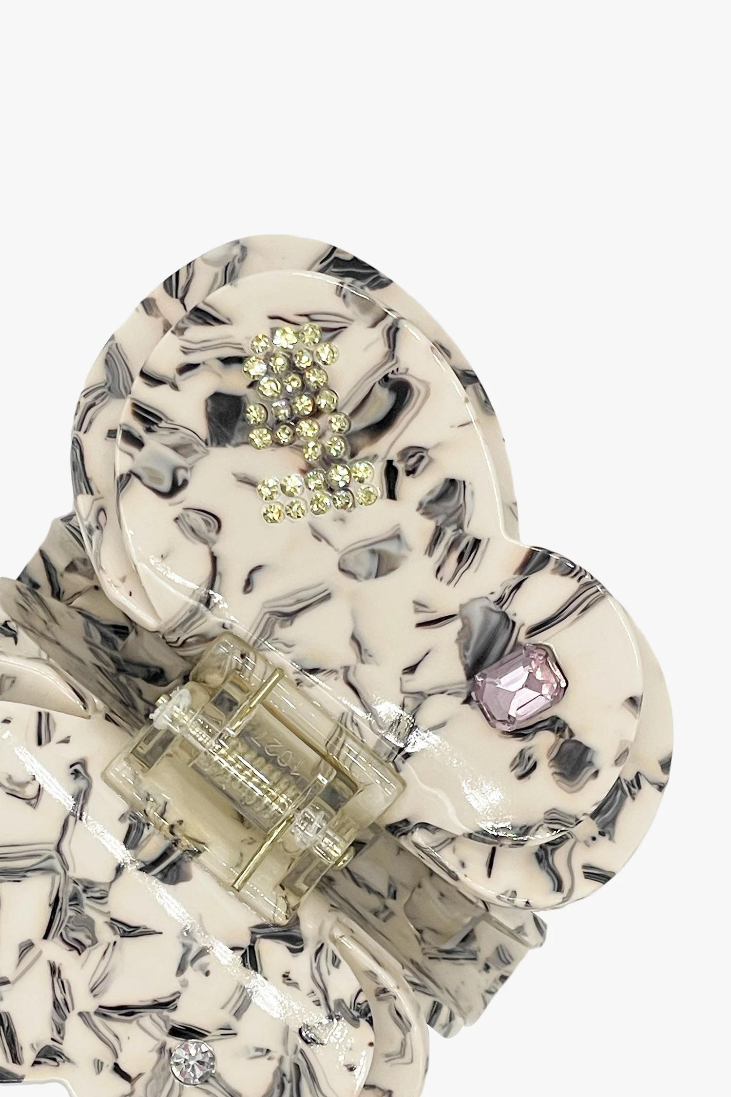 3D Butterfly Rhinestone Hair Jaw - Image 2