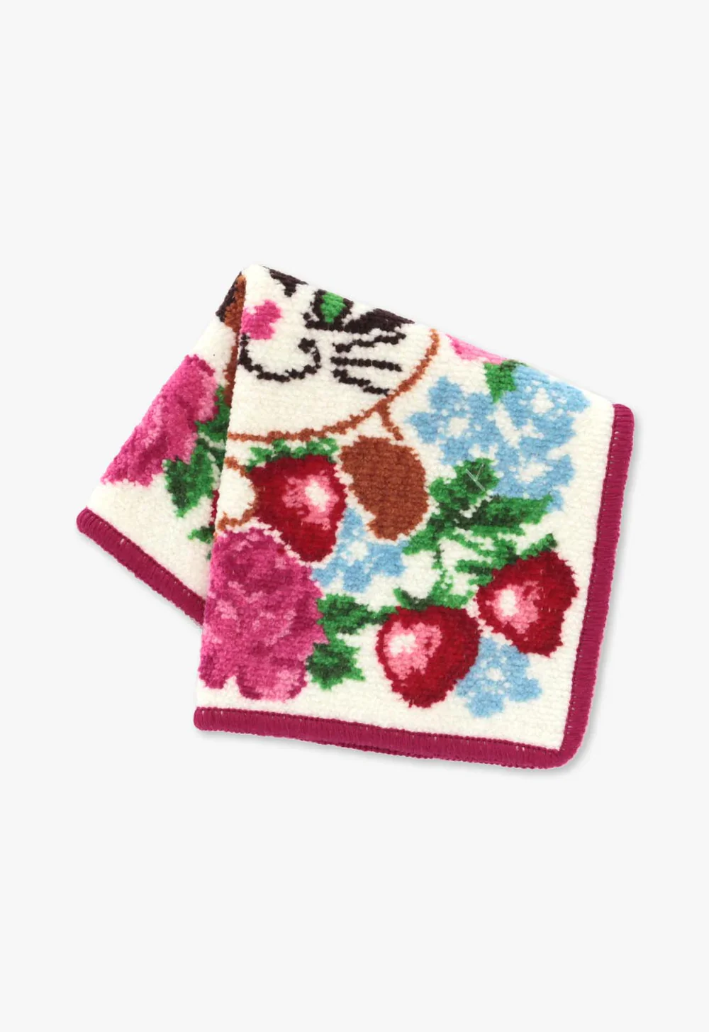 Strawberry Garden Washcloth - Image 4