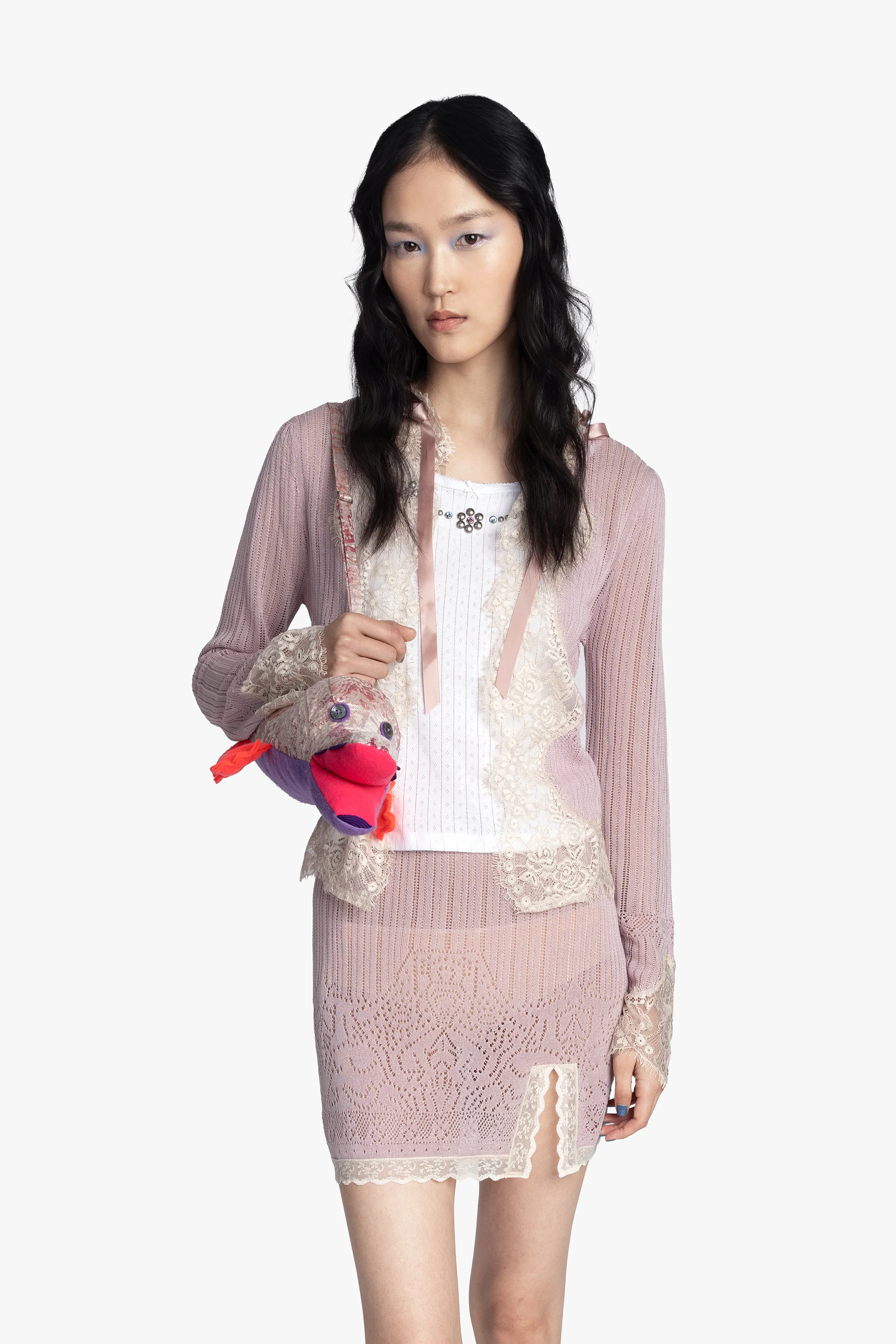 Alligator Bag - Blush Multi - Image 3