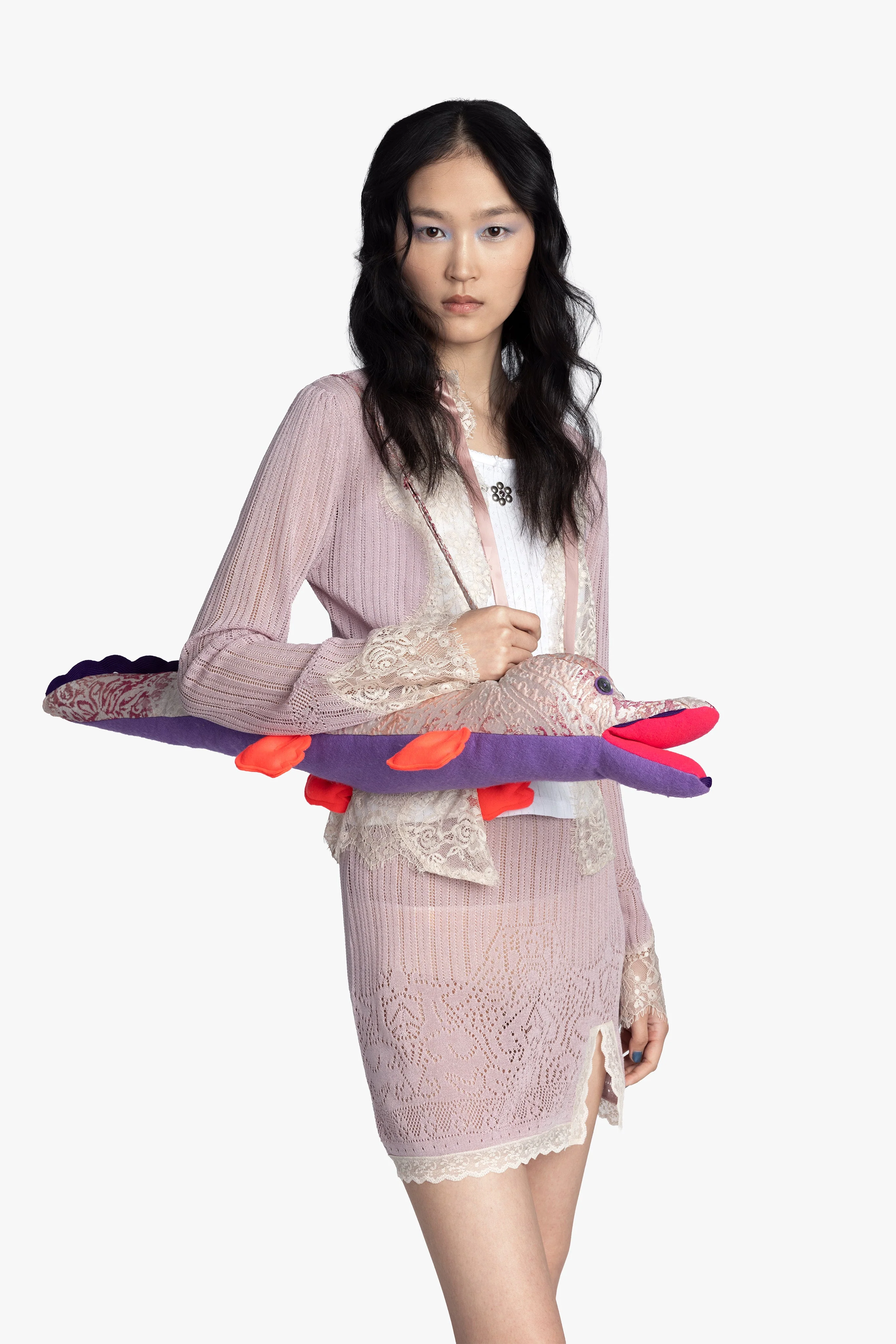 Alligator Bag - Blush Multi - Image 4