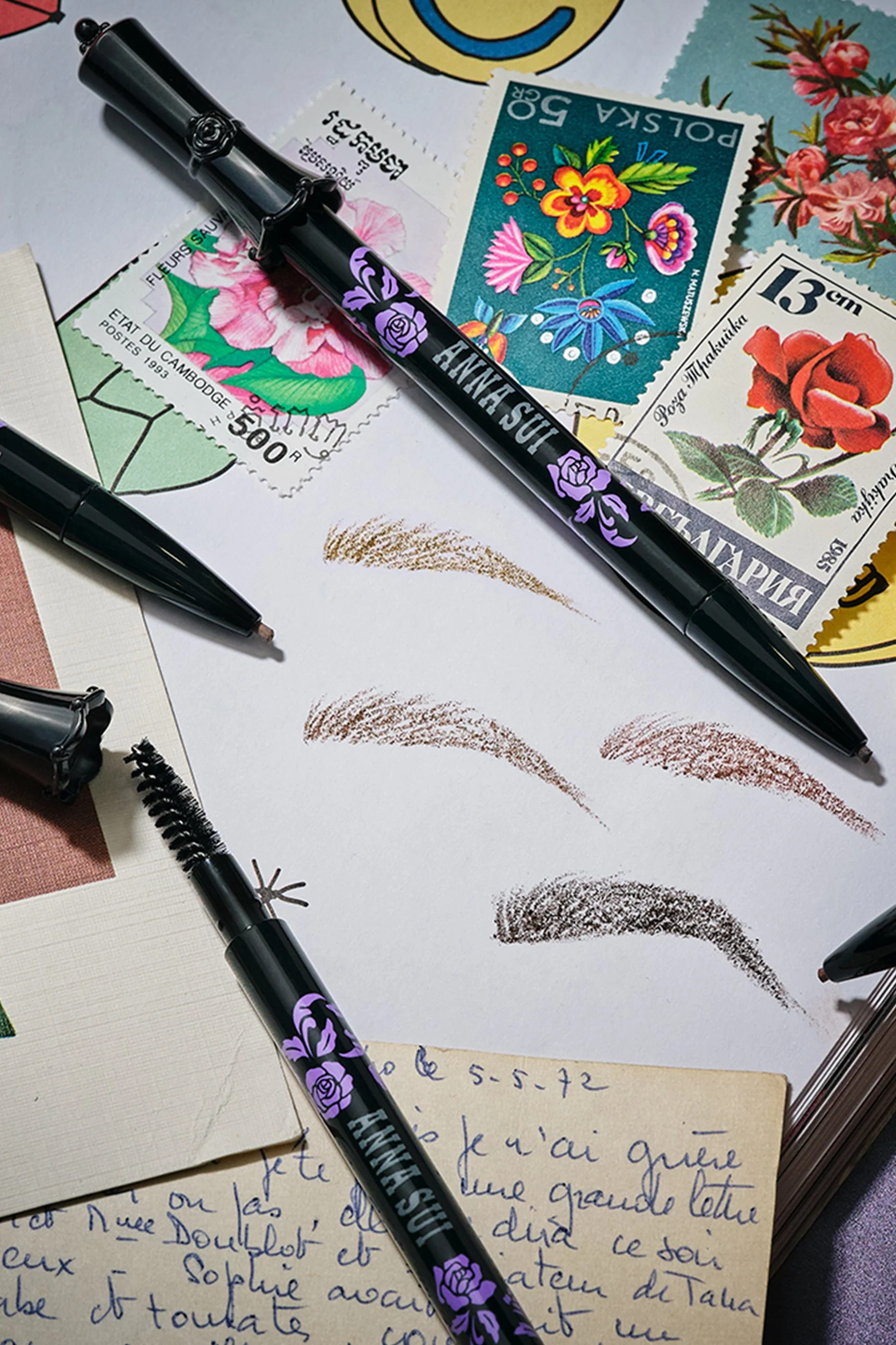 New: Anna Sui Brow Artistry Duo – Custom Color & Define Set - Image 36