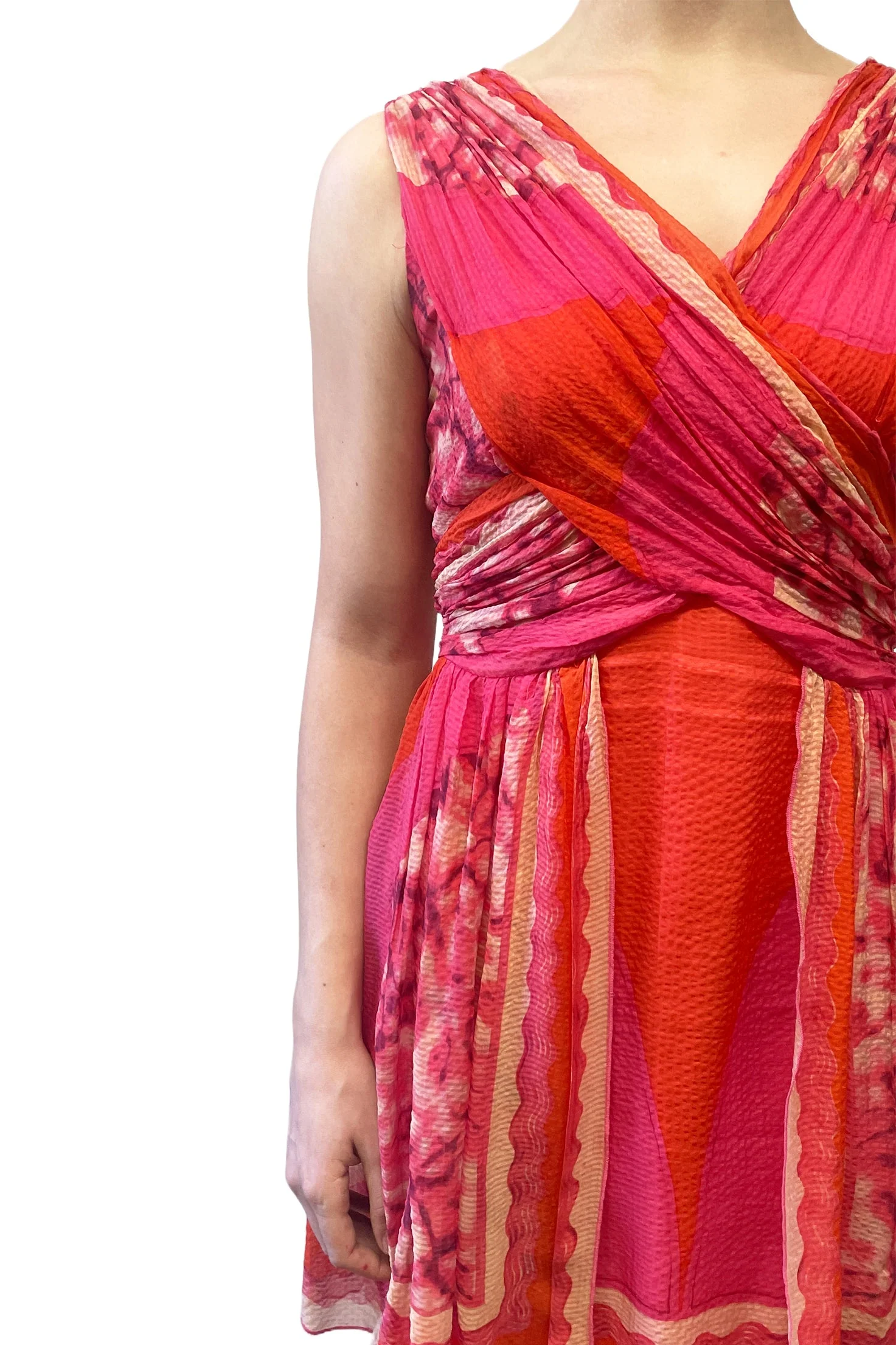 Anna Sui Spring 2009 Tie Dye Party Dress - Image 4