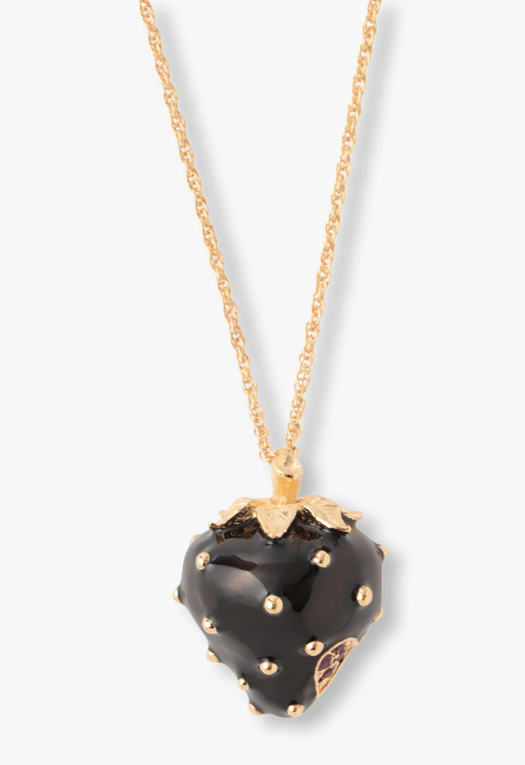 Midnight Strawberry Necklace - Image 2