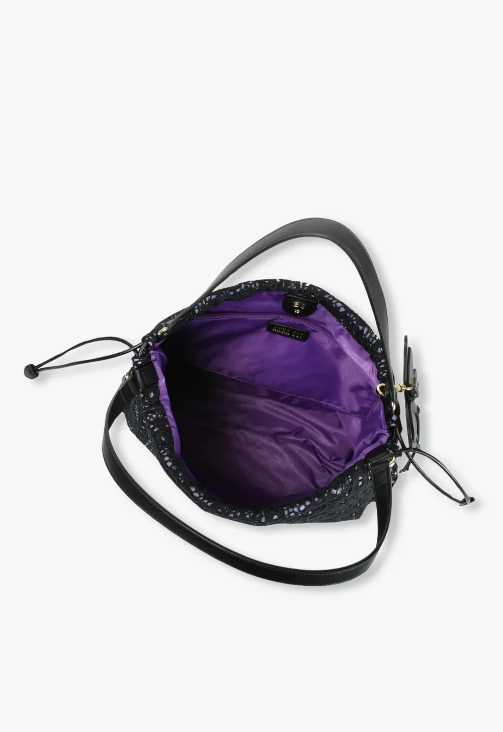 Violet Allure Lace Tote Bag - Image 6