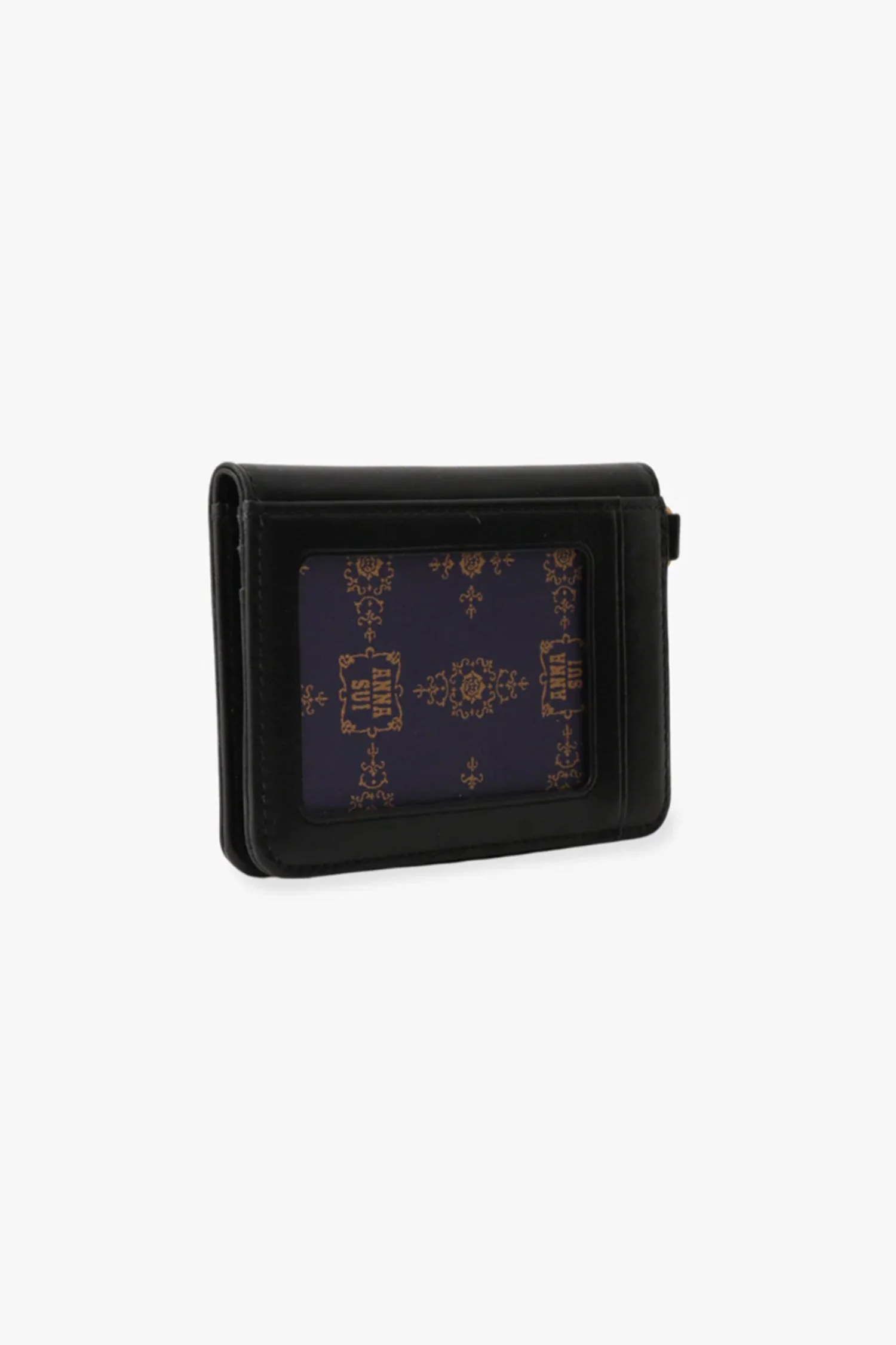 Black Retro Button Pass Case - Image 3