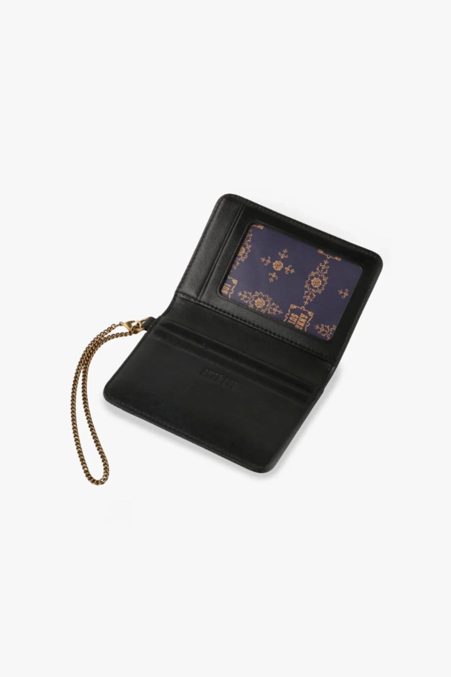 Black Retro Button Pass Case - Image 5
