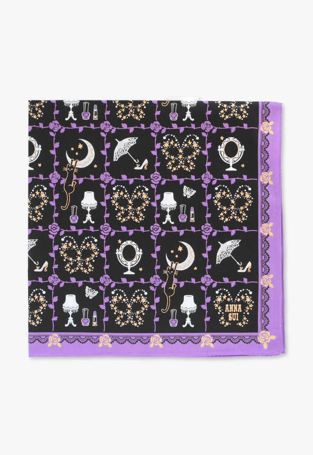 Rose Vine Decor Handkerchief - Image 5