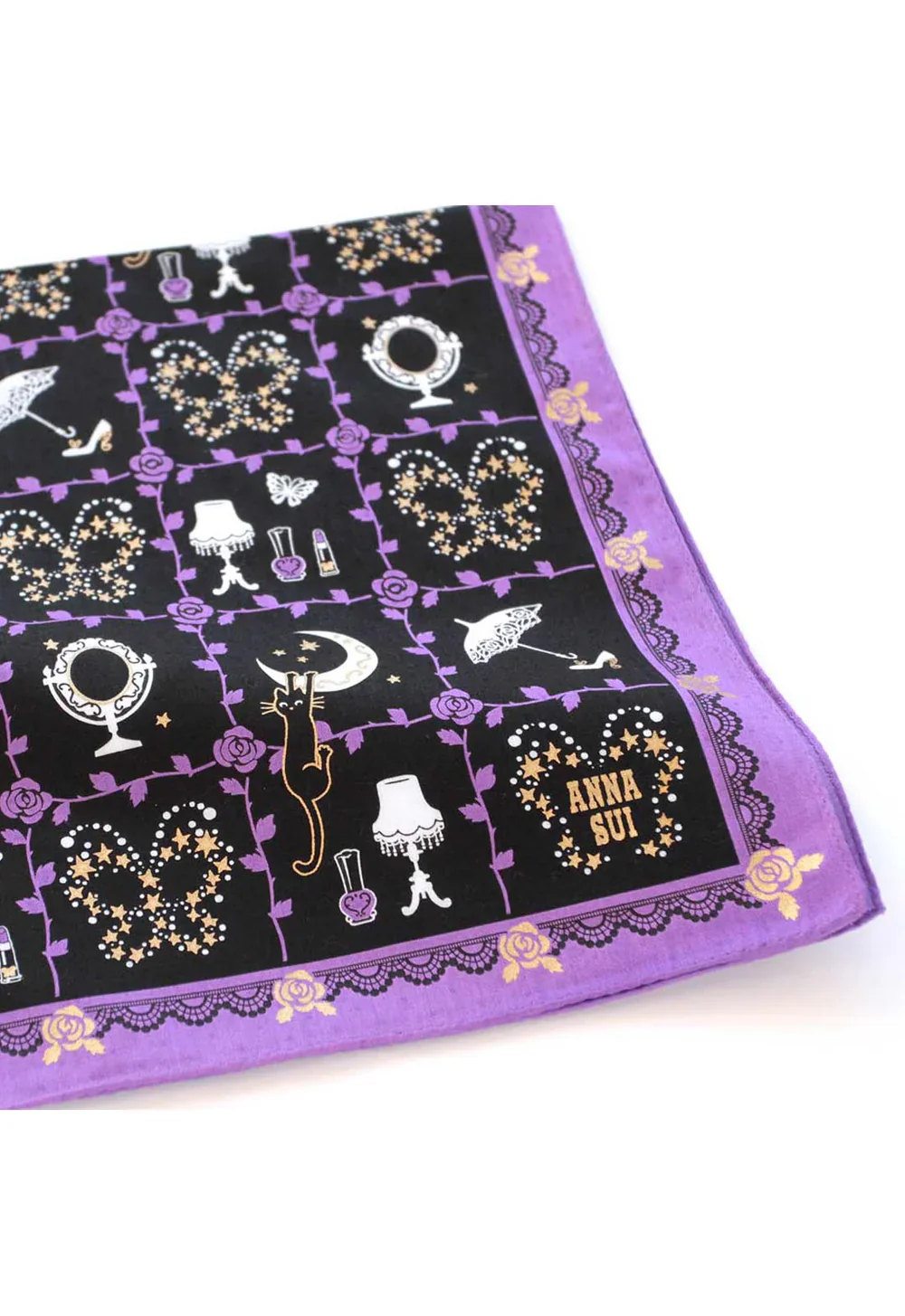 Rose Vine Decor Handkerchief - Image 6