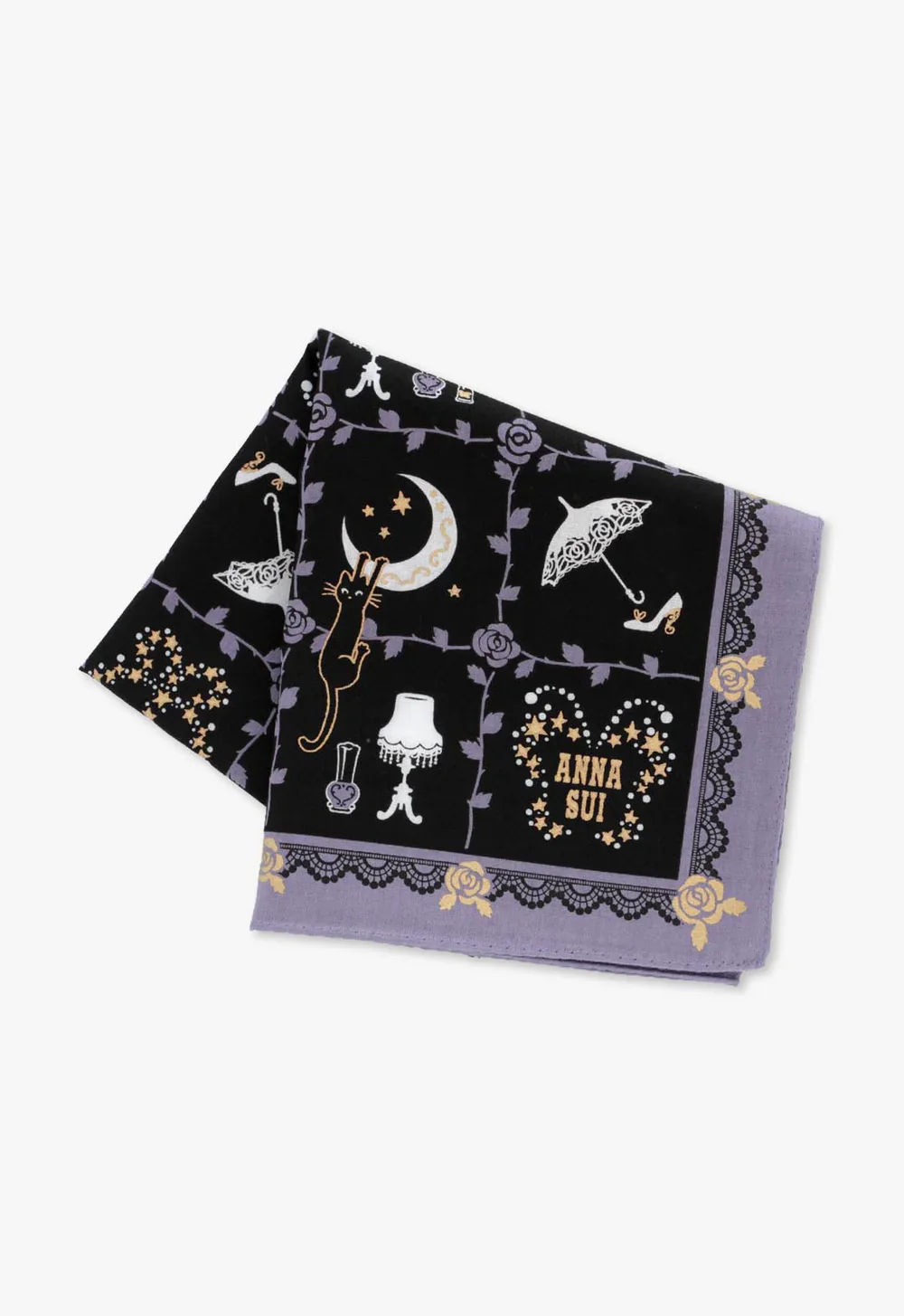 Rose Vine Decor Handkerchief - Image 7