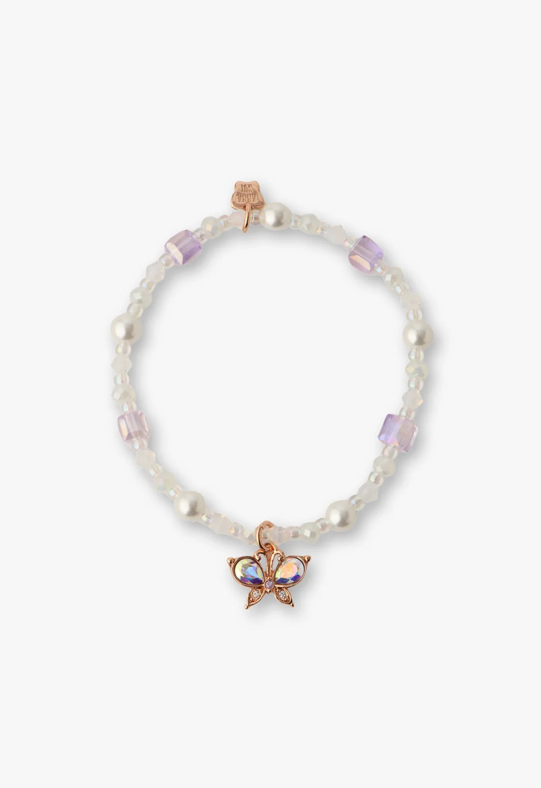Butterfly Charm Bracelet - Gold