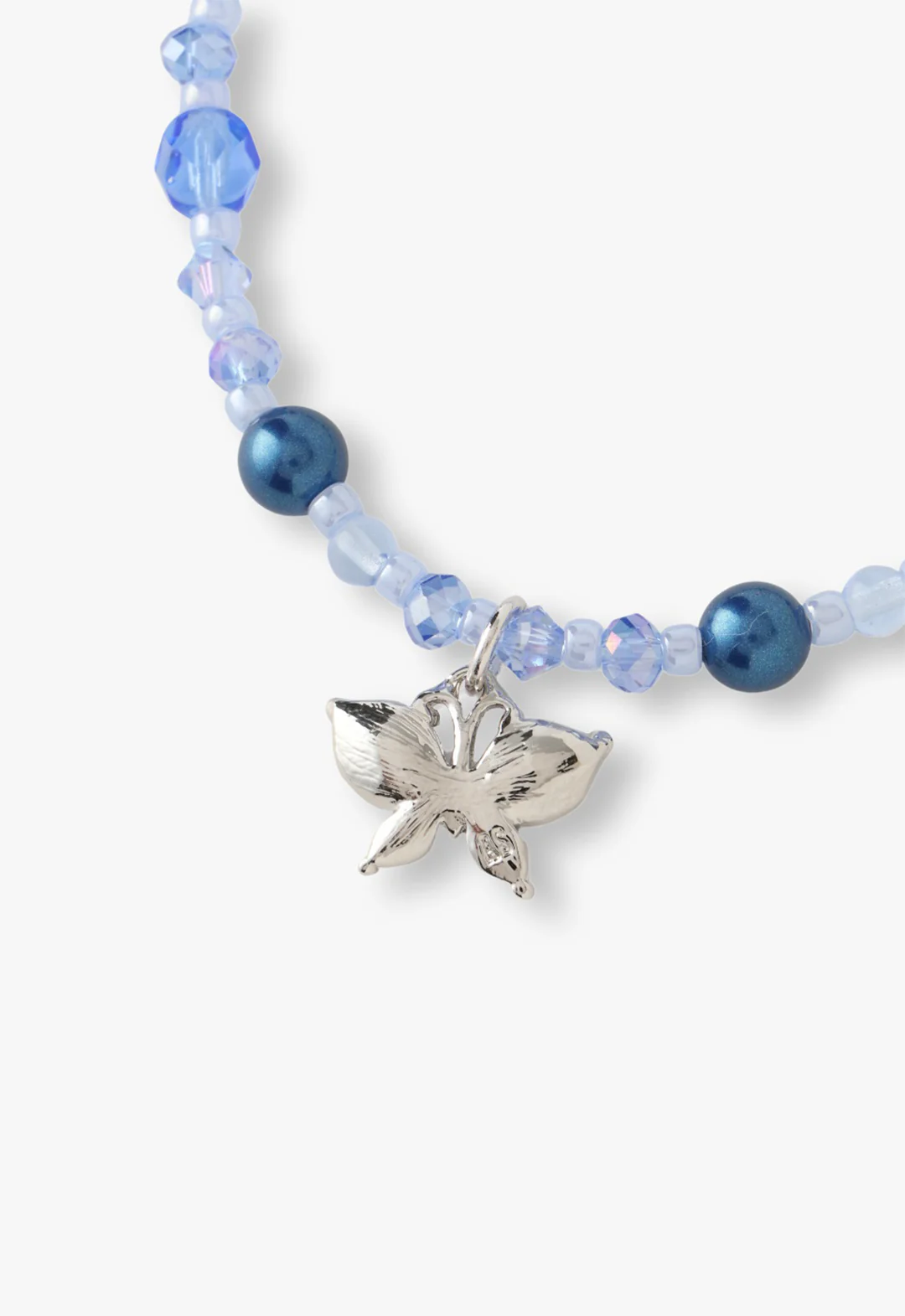 Butterfly Charm Bracelet - Silver - Image 3