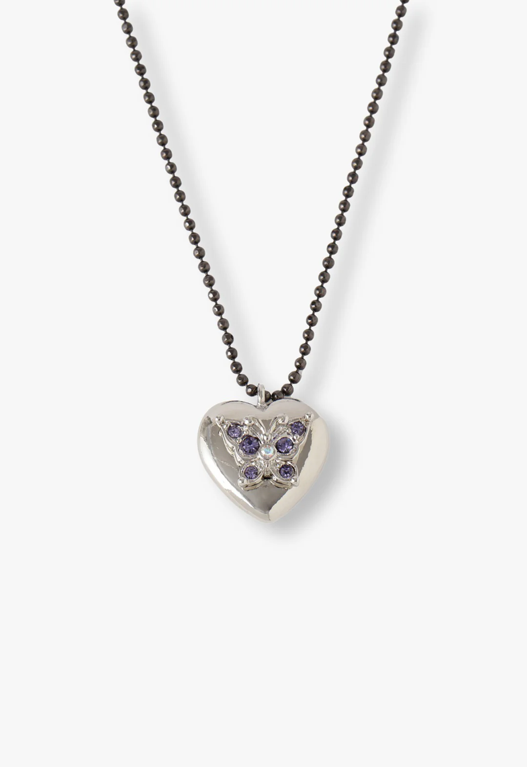 Butterfly Heart Necklace - Image 2
