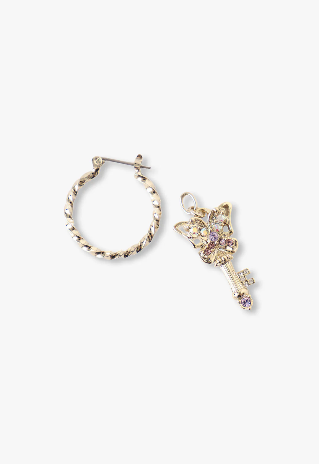 Butterfly Key Earrings - Image 4