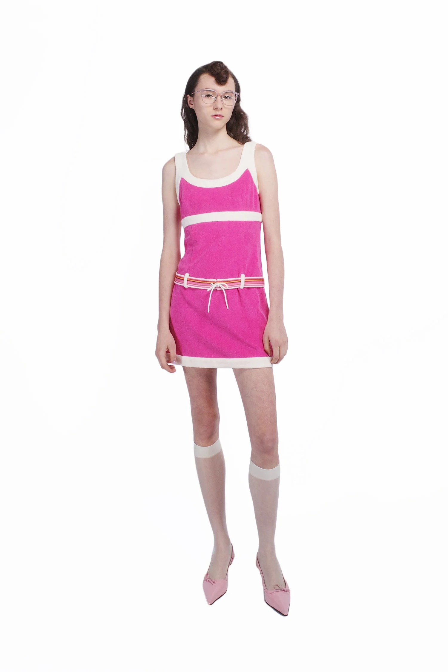 Cabana Terry Belted Dress - Image 4