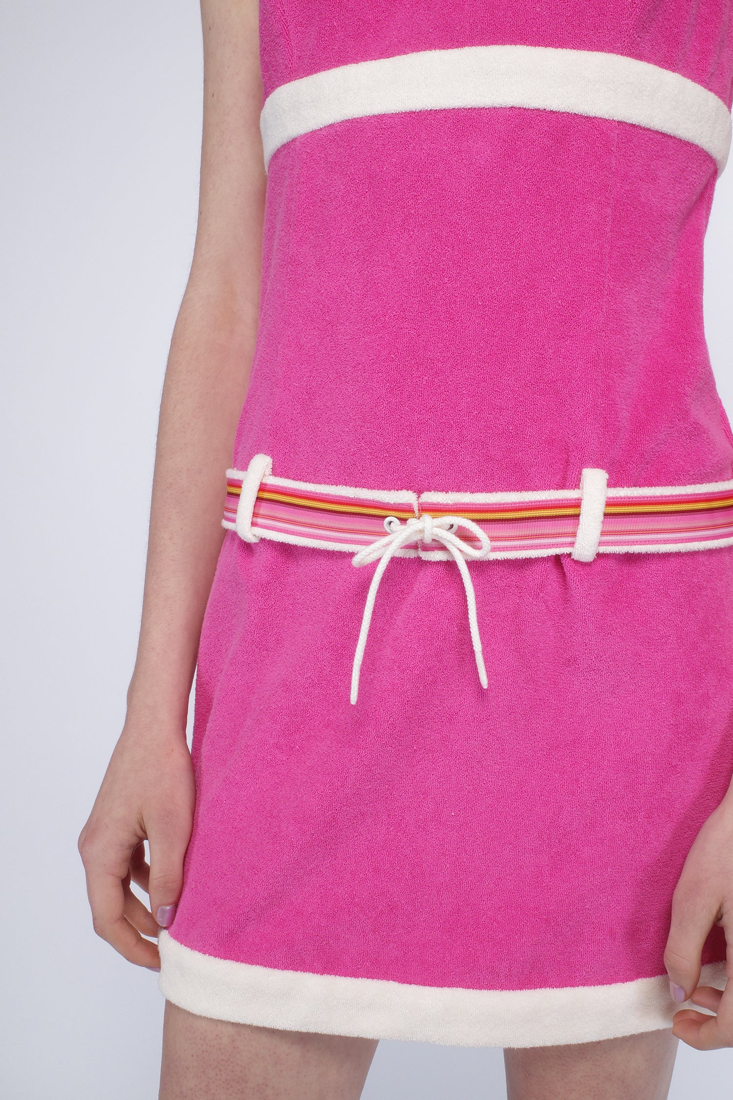 Cabana Terry Belted Dress - Image 7