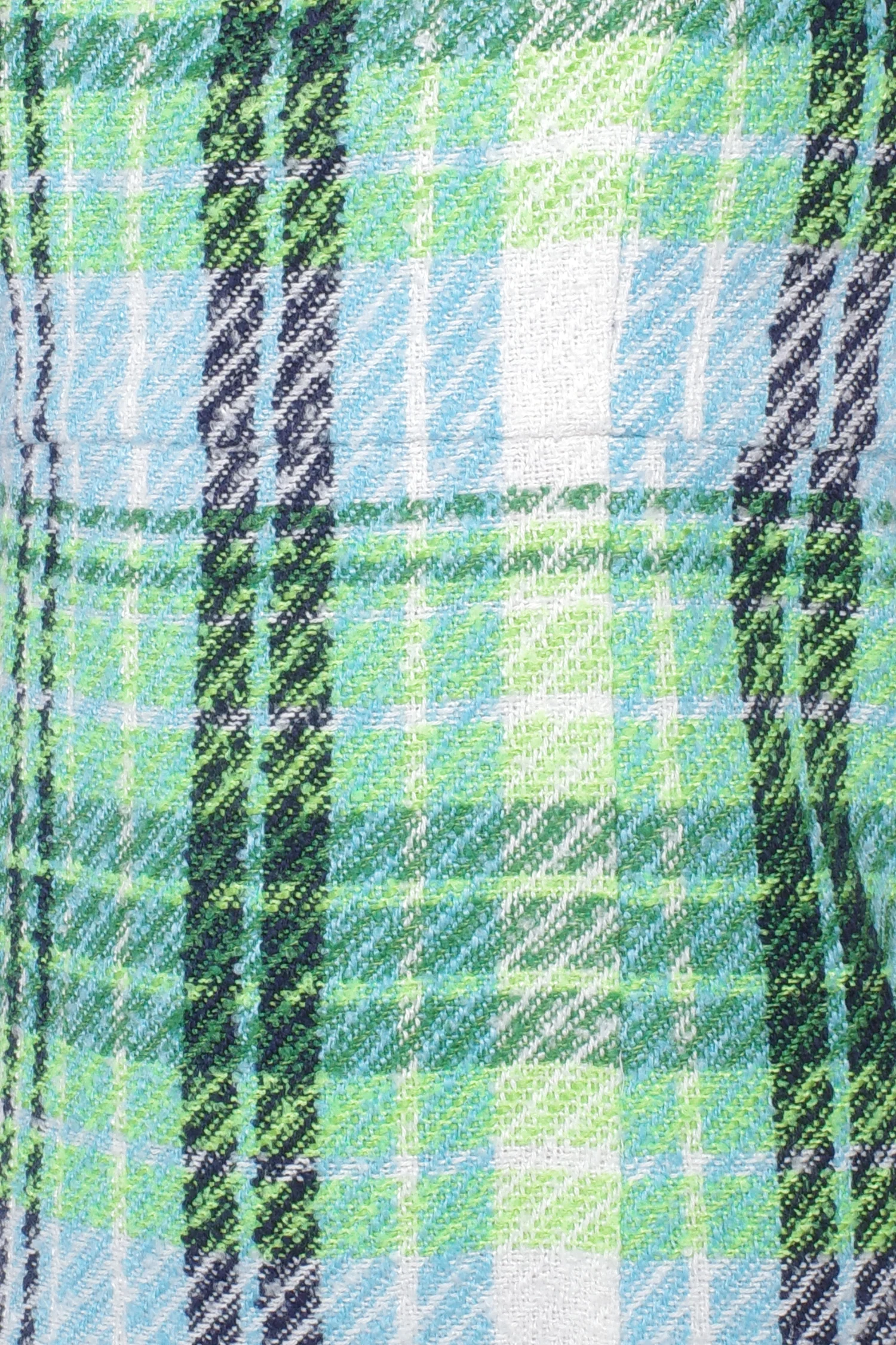 Capri Plaid Mini Dress - Image 8