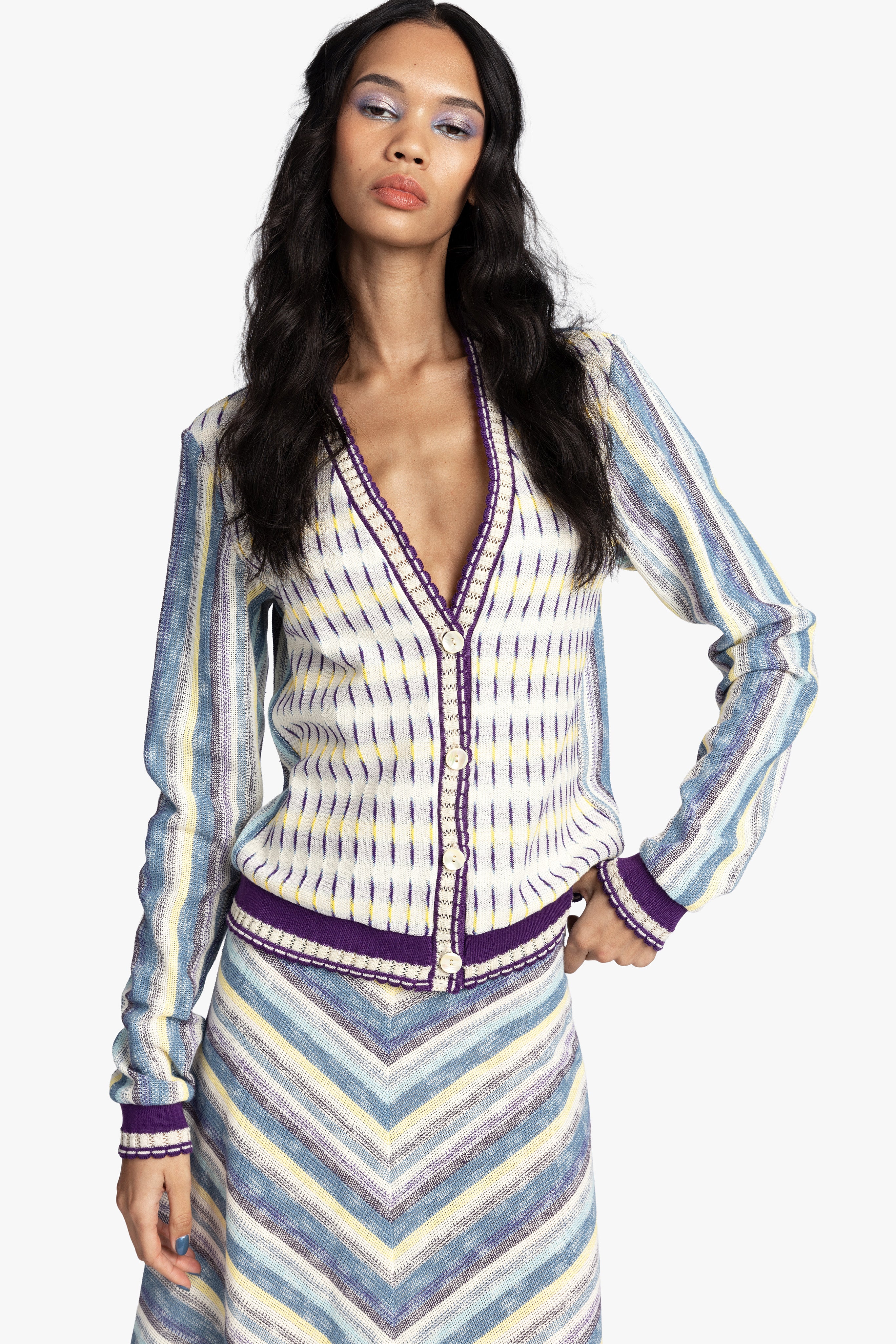 Serape Knit Cardigan - Image 2
