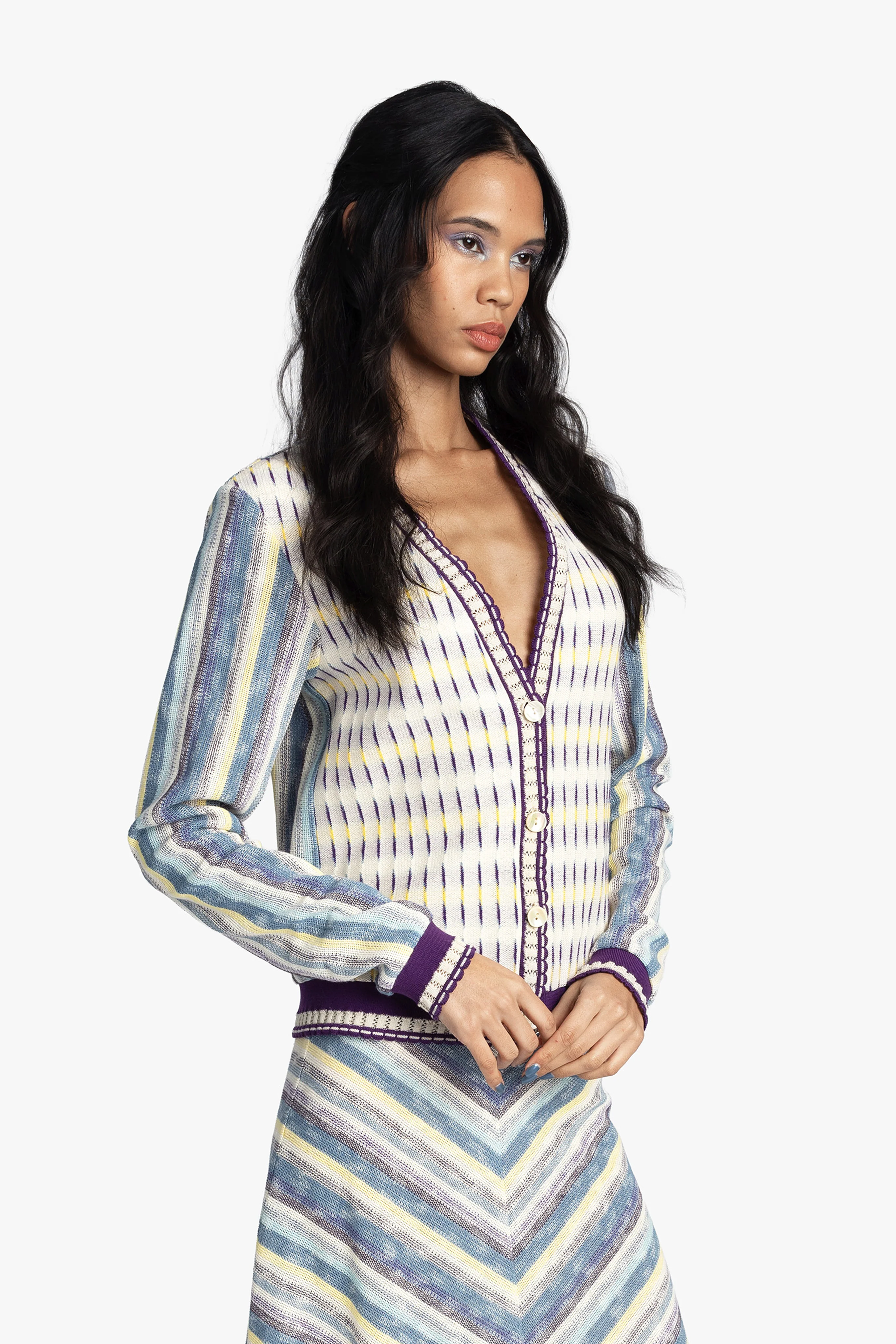 Serape Knit Cardigan - Image 3