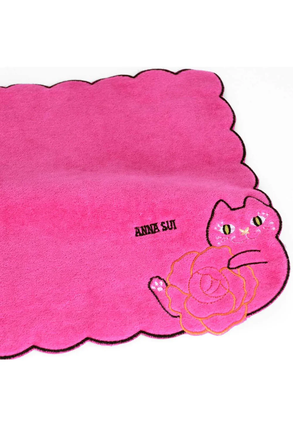 Cat Embroidery Rose Washcloth - Image 11