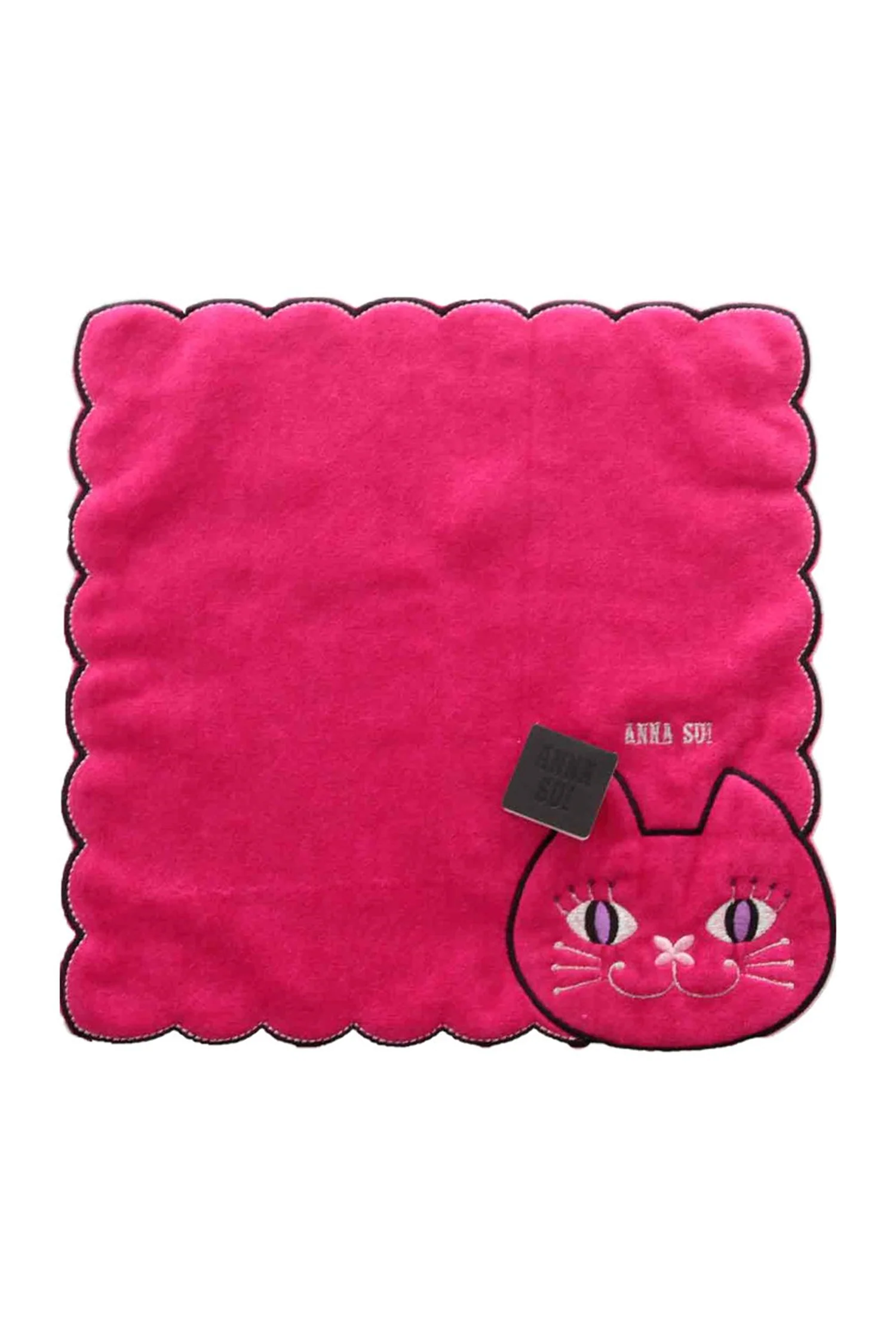 Cat Embroidery Washcloth - Image 5