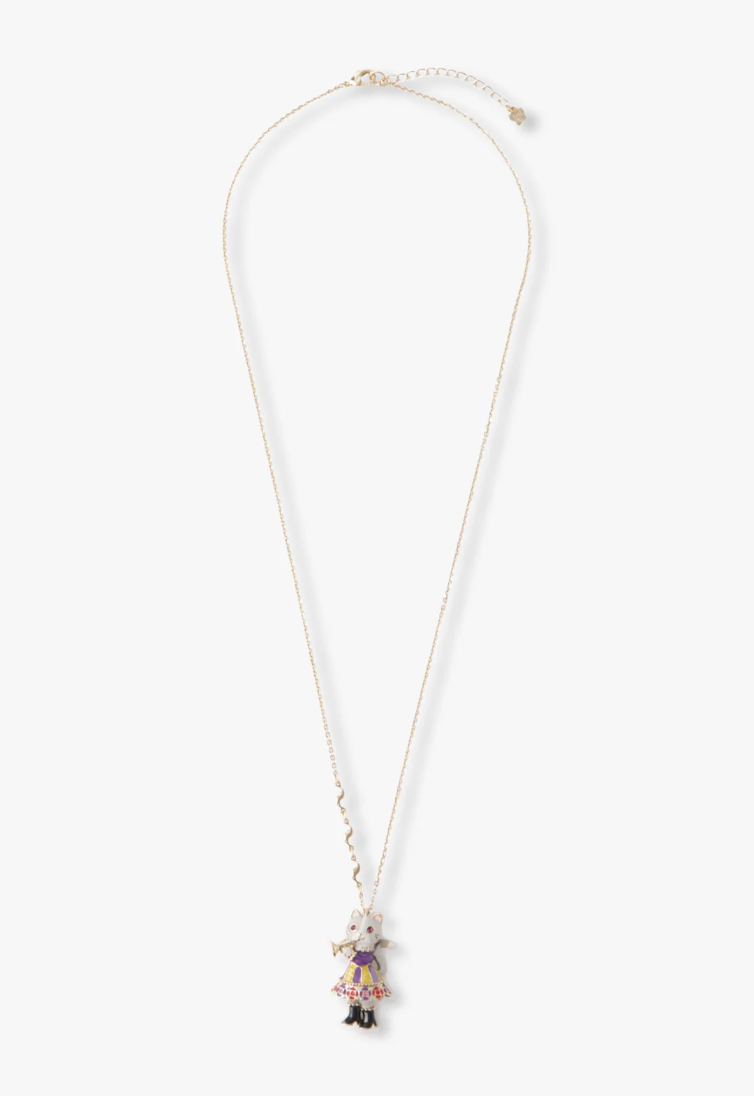 Cat Trumpet Necklace