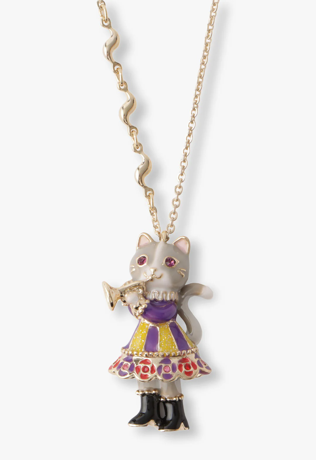 Cat Trumpet Necklace - Image 2