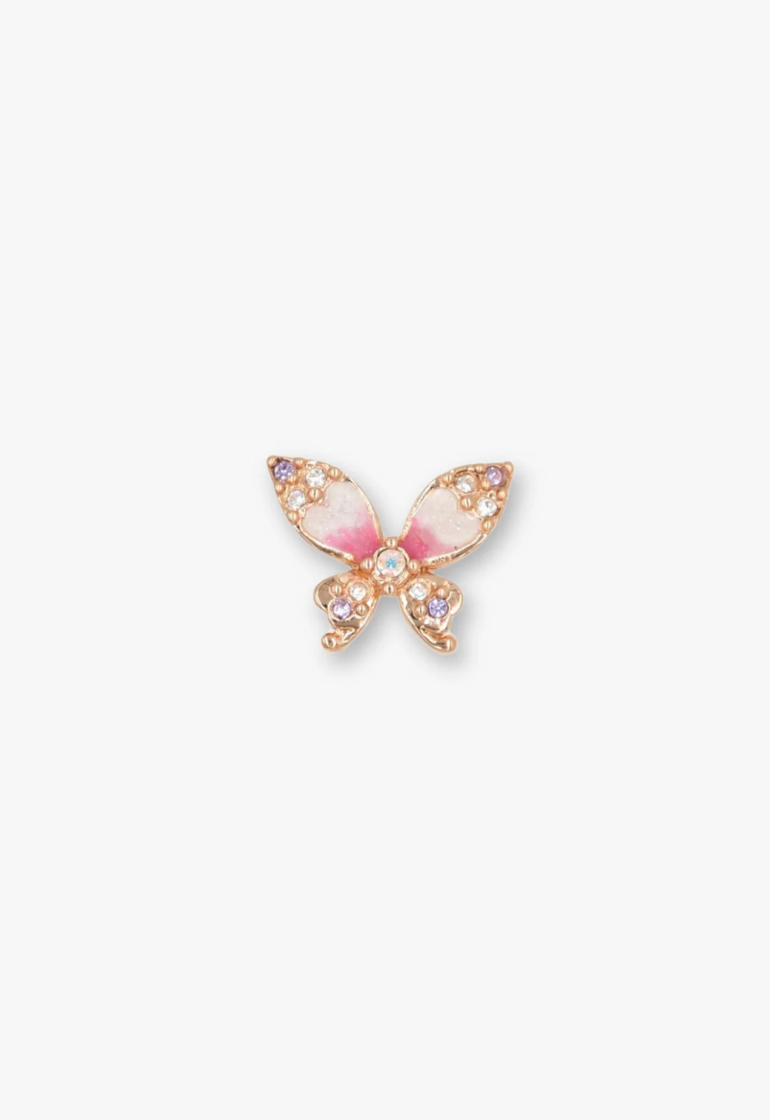 Crystal Bloom Butterfly Earrings - Image 4