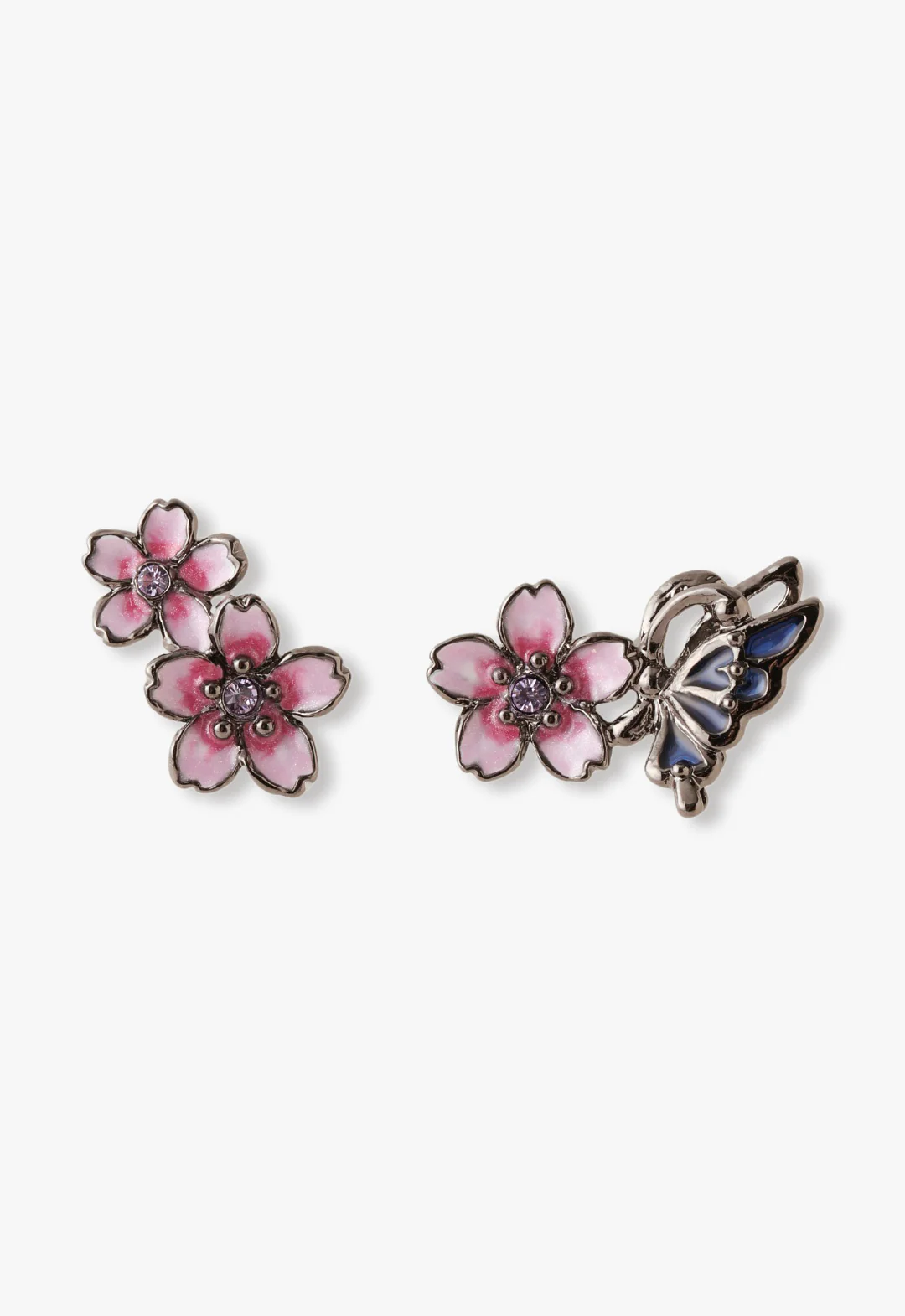 Cherry Blossom & Butterfly Dream Earrings - Image 2