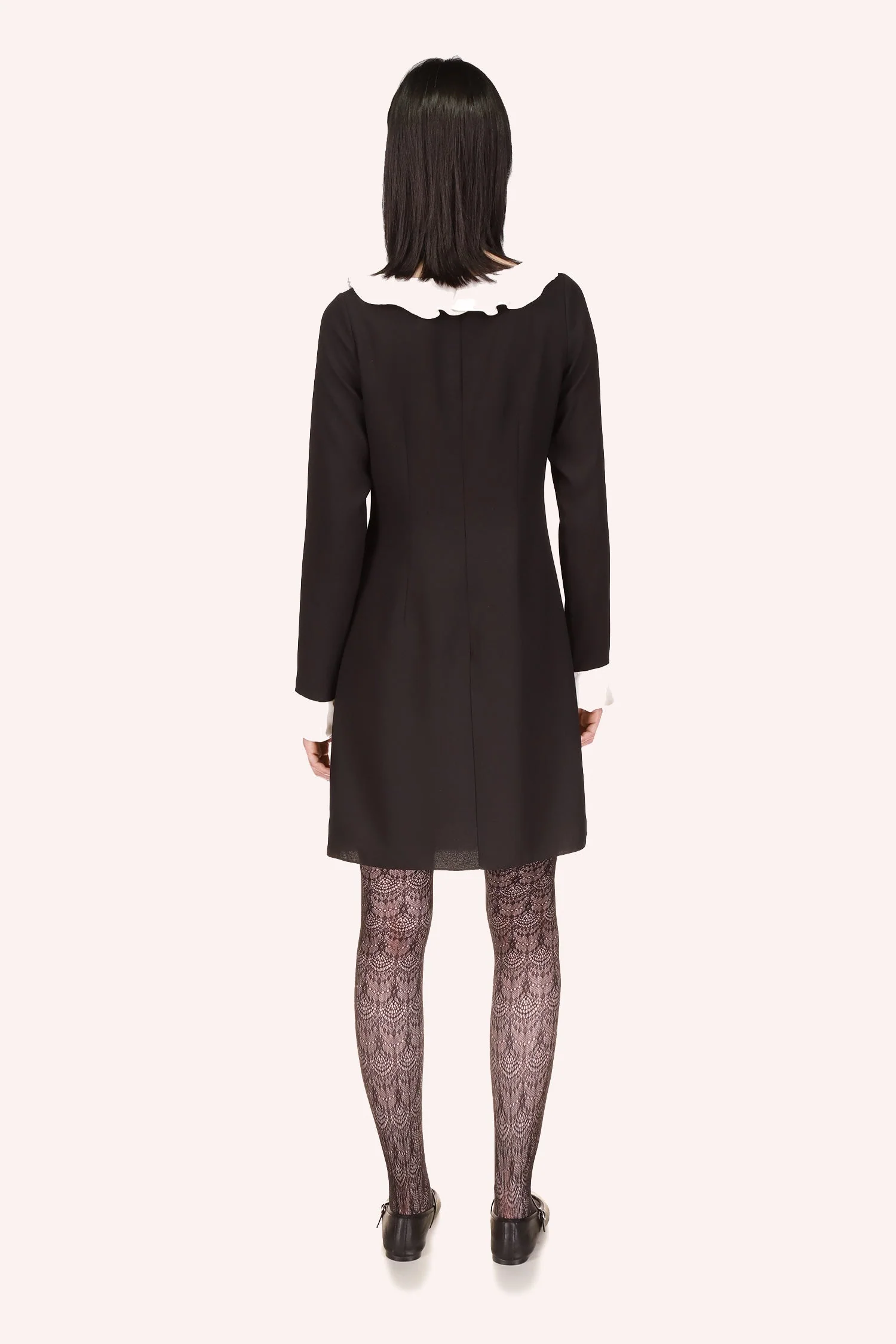 Combo Crepe Dress - Image 3