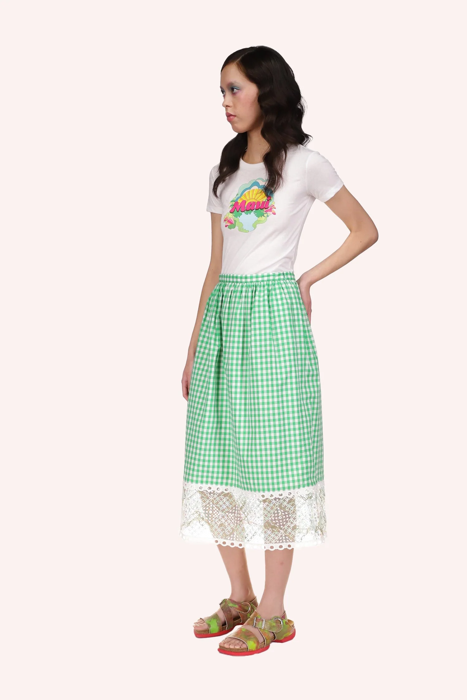 Gingham Skirt - Image 3