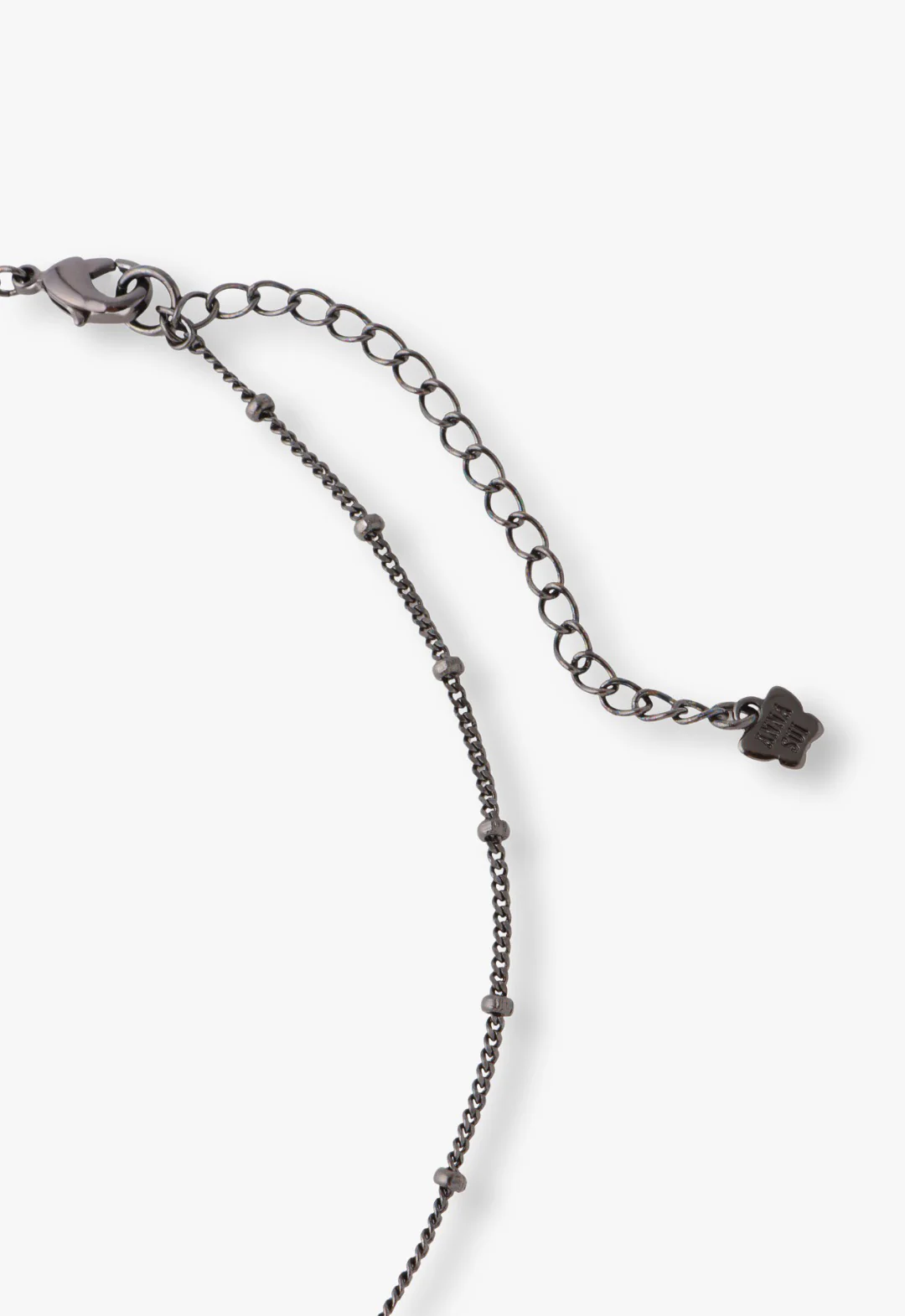 Fairytale Mushroom Necklace - Gunmetal - Image 3