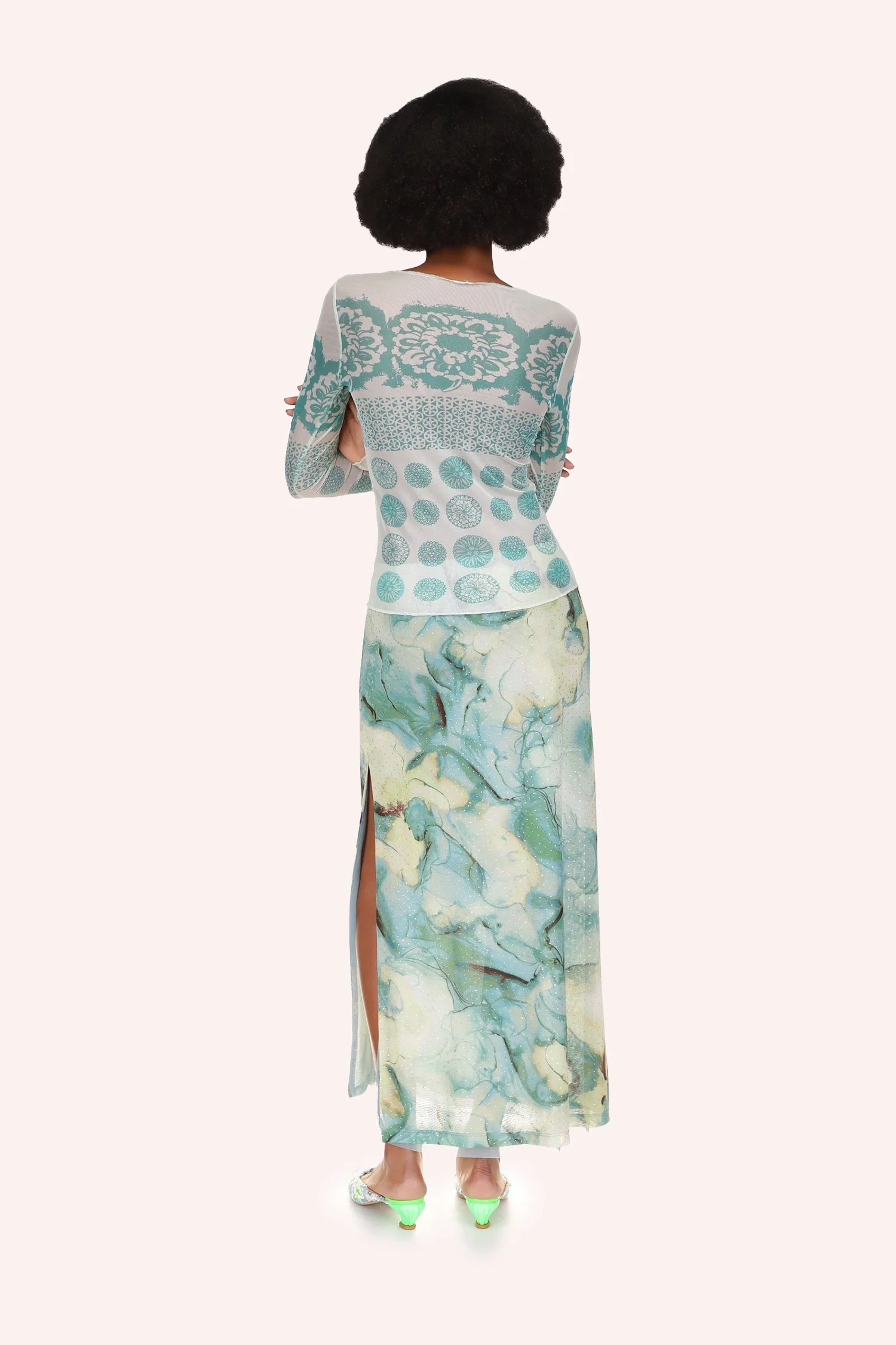 Cosmos Mesh Skirt - Image 3