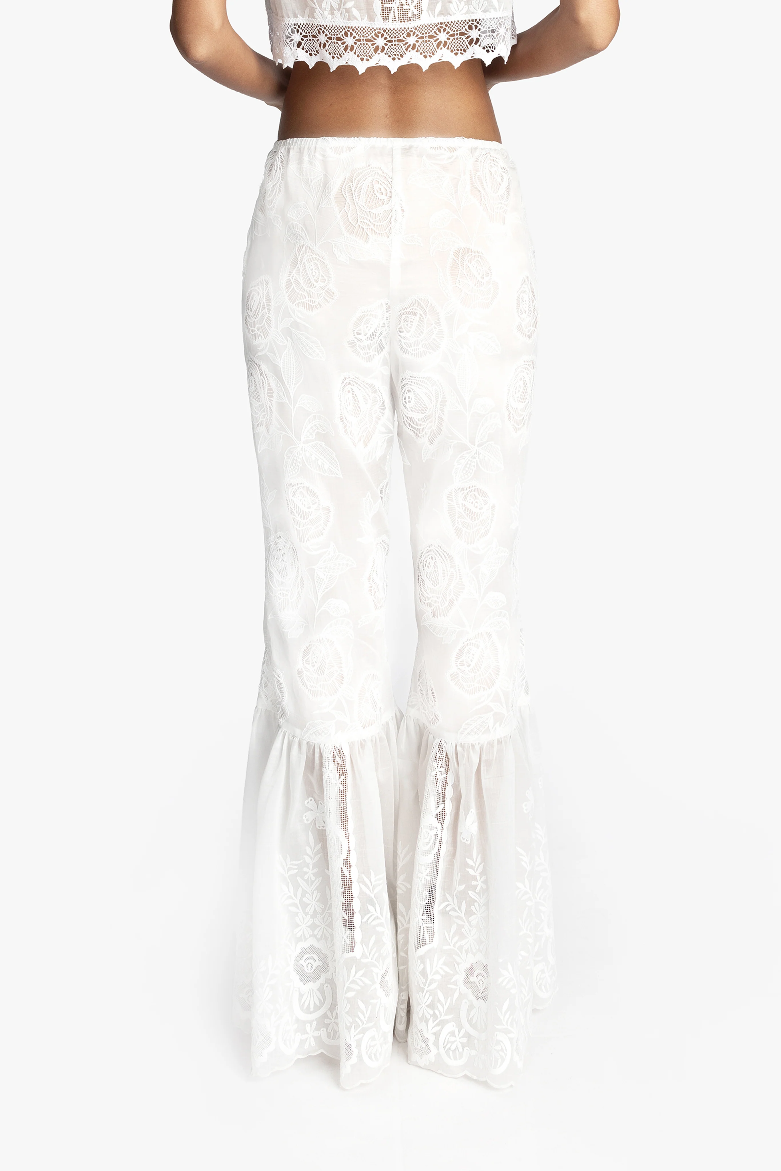 Cottage Rose Lace Pants - Image 3