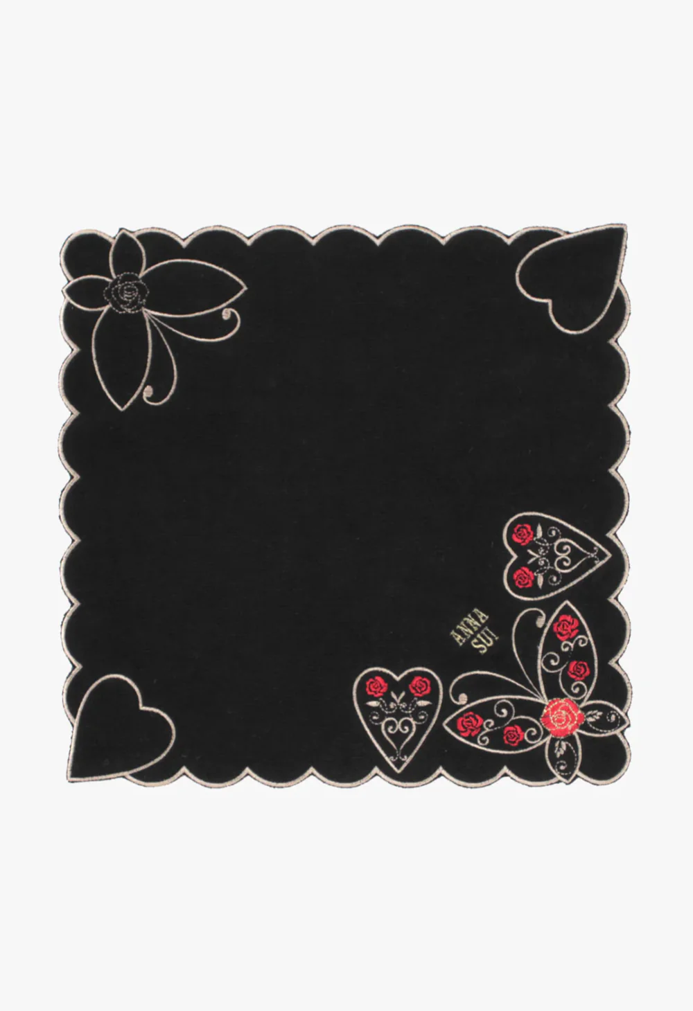 Butterfly Hearts Washcloth - Image 2