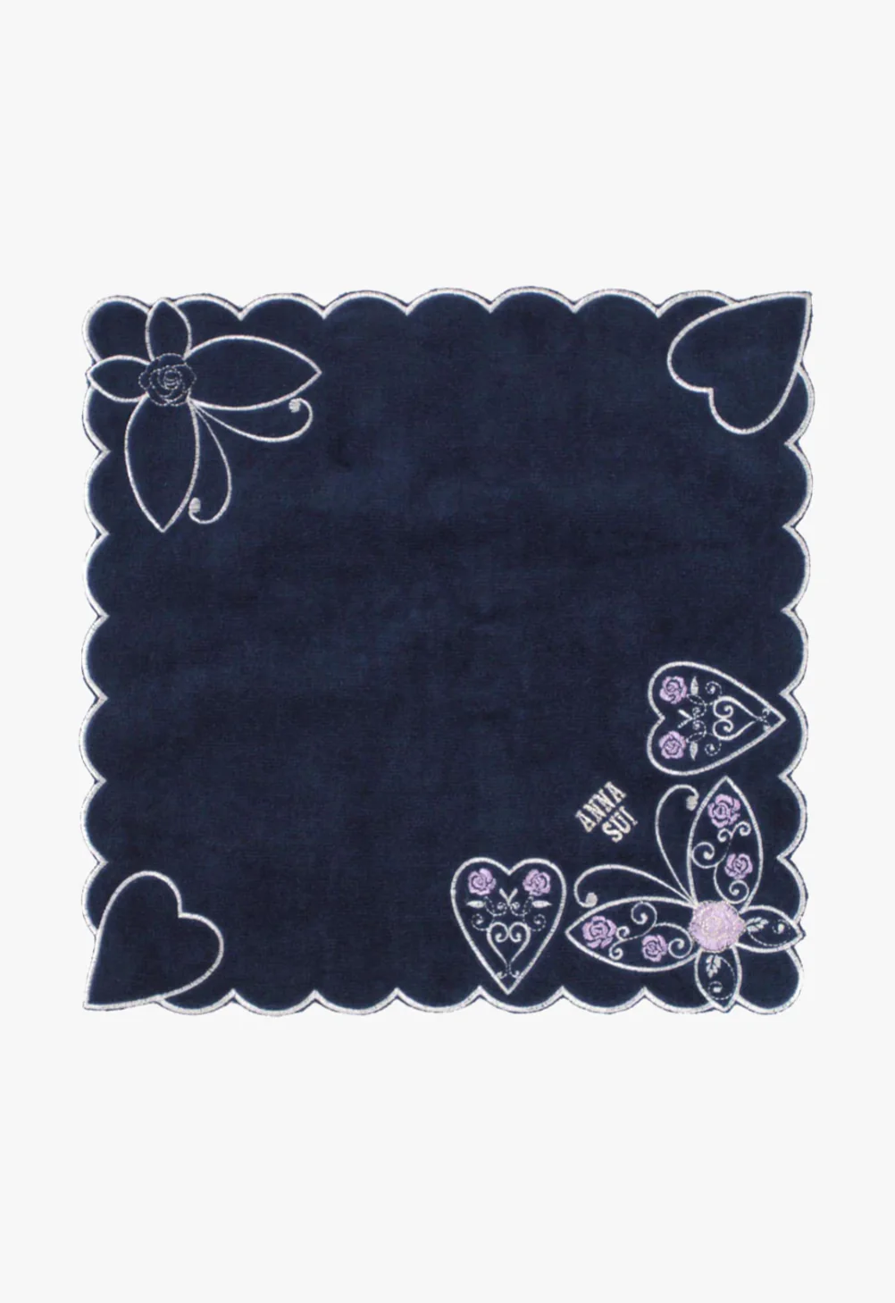 Butterfly Hearts Washcloth - Image 4