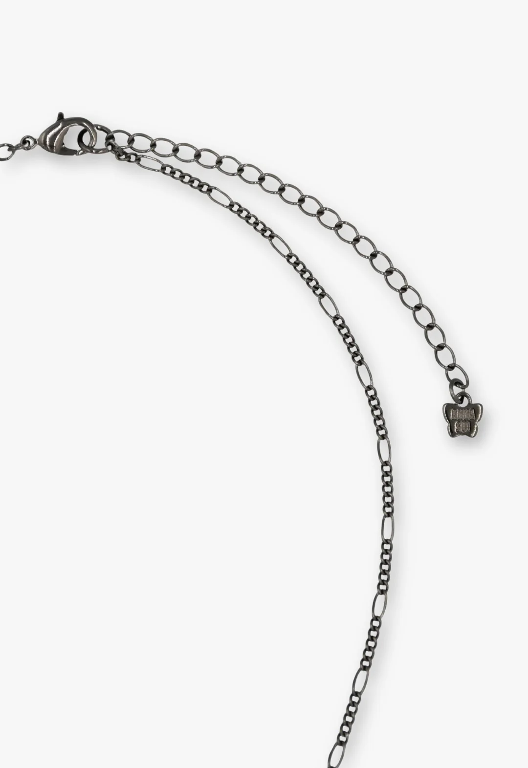Dark Moon Butterfly Necklace – Gunmetal - Image 4