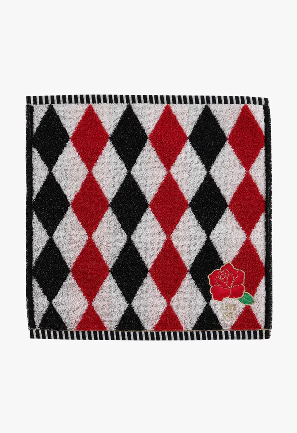 Argyle Rose Washcloth - Image 2