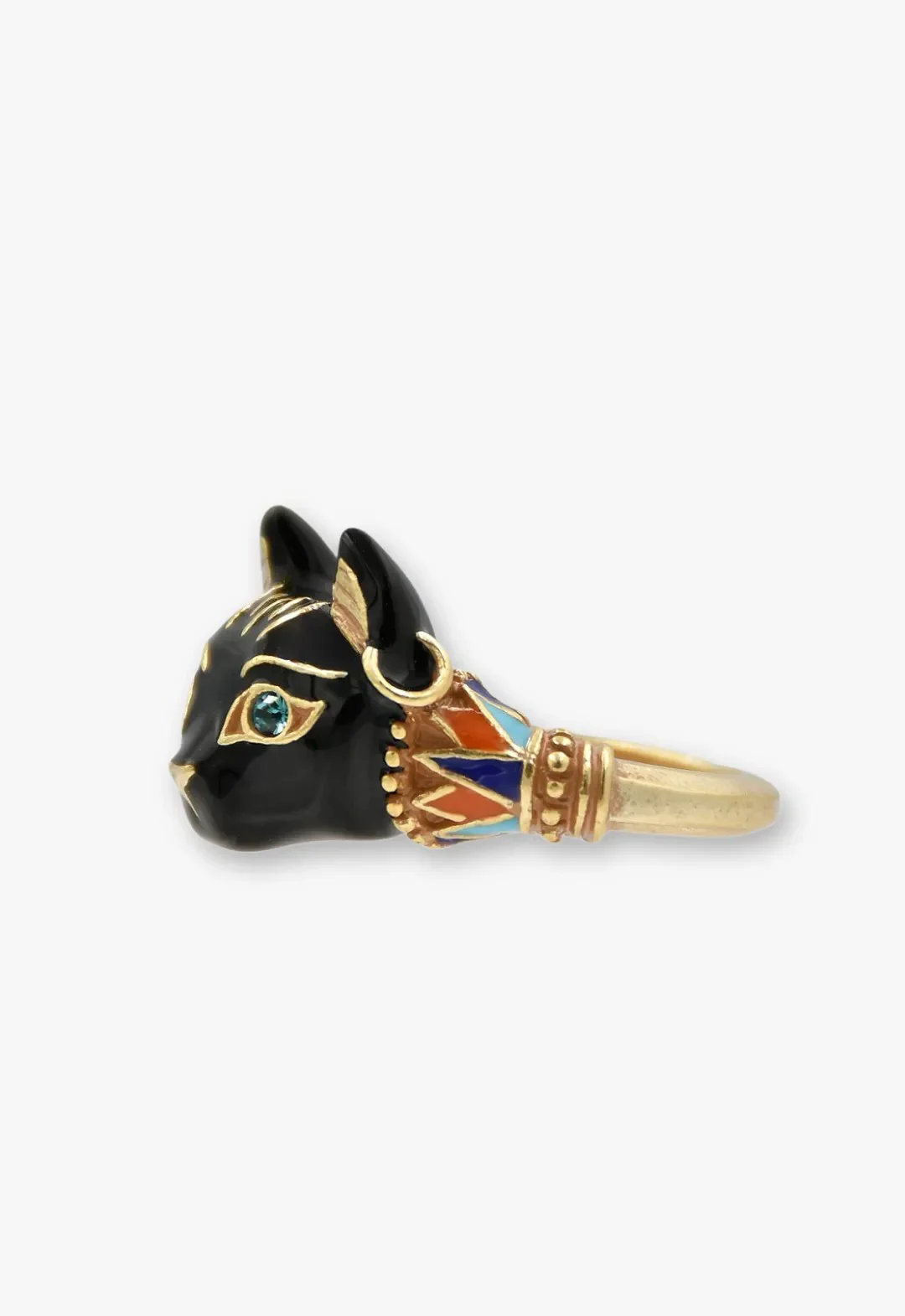 Egyptian Cat Ring - Image 2