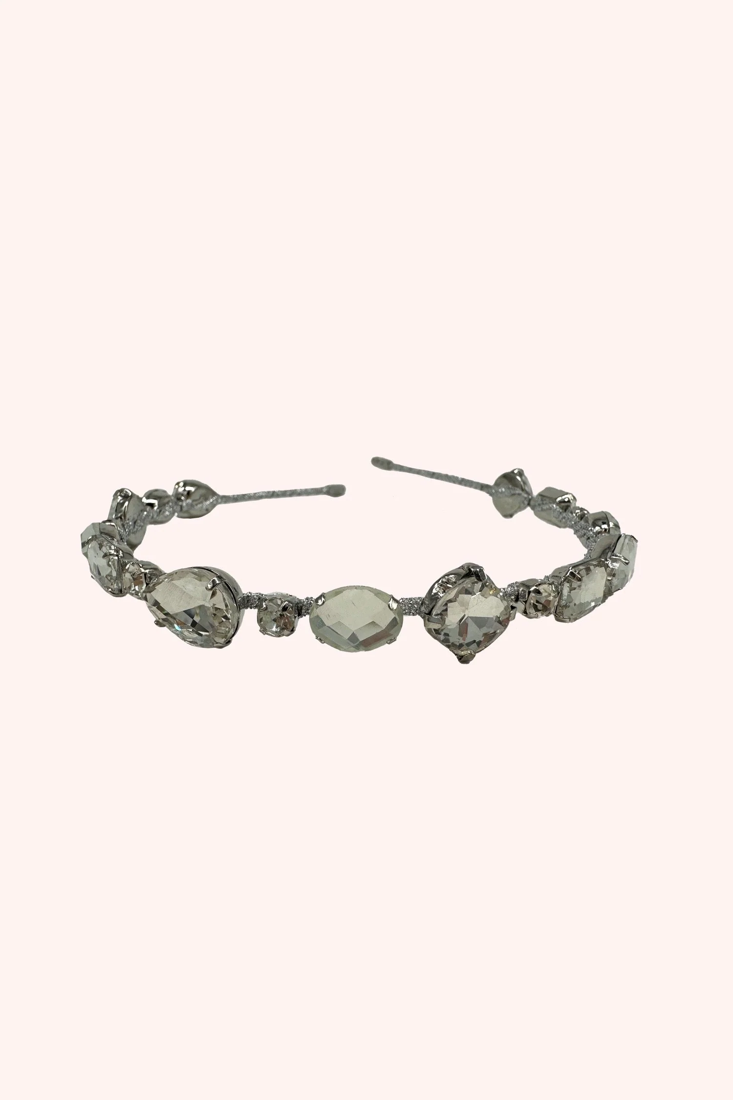 Enchanted Crystals Headband Silver - Image 2