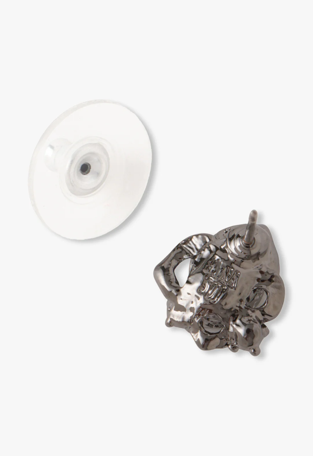 Enchanted Rose Earrings- Gunmetal - Image 3