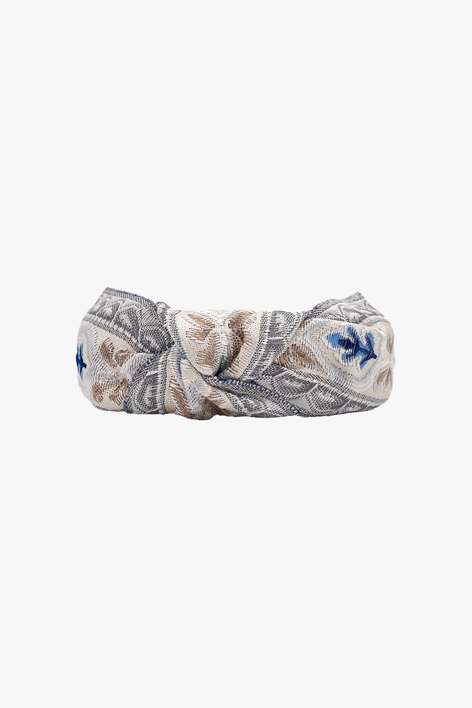 English Floral Tapestry Embroidered Handband - Image 2