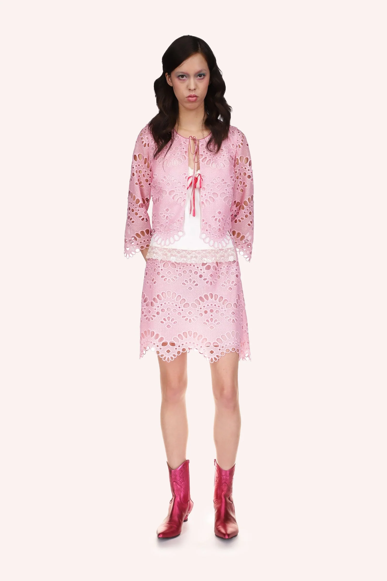 Eyelet Jacket - Image 5