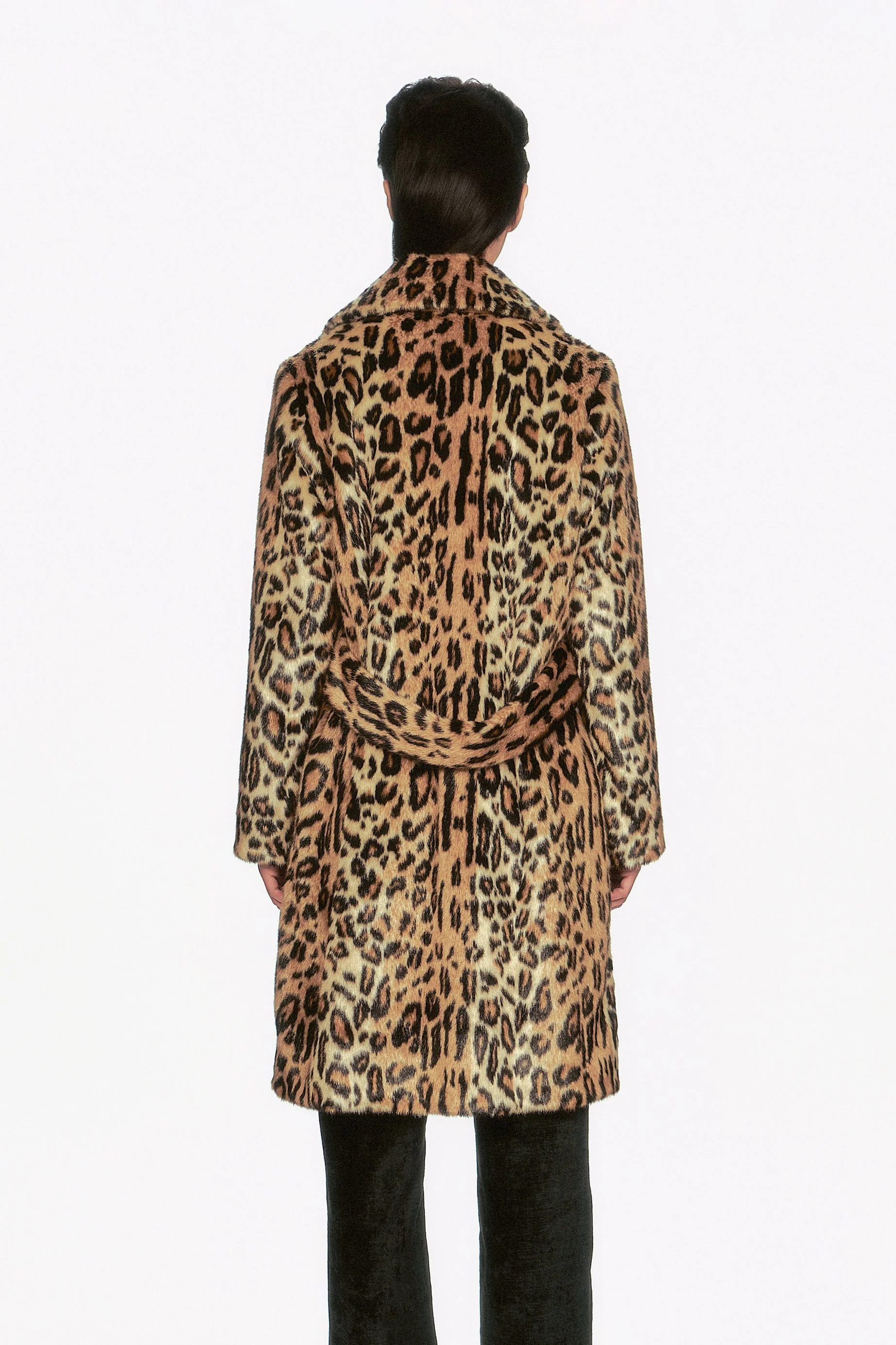 Faux Leopard Coat - Image 4