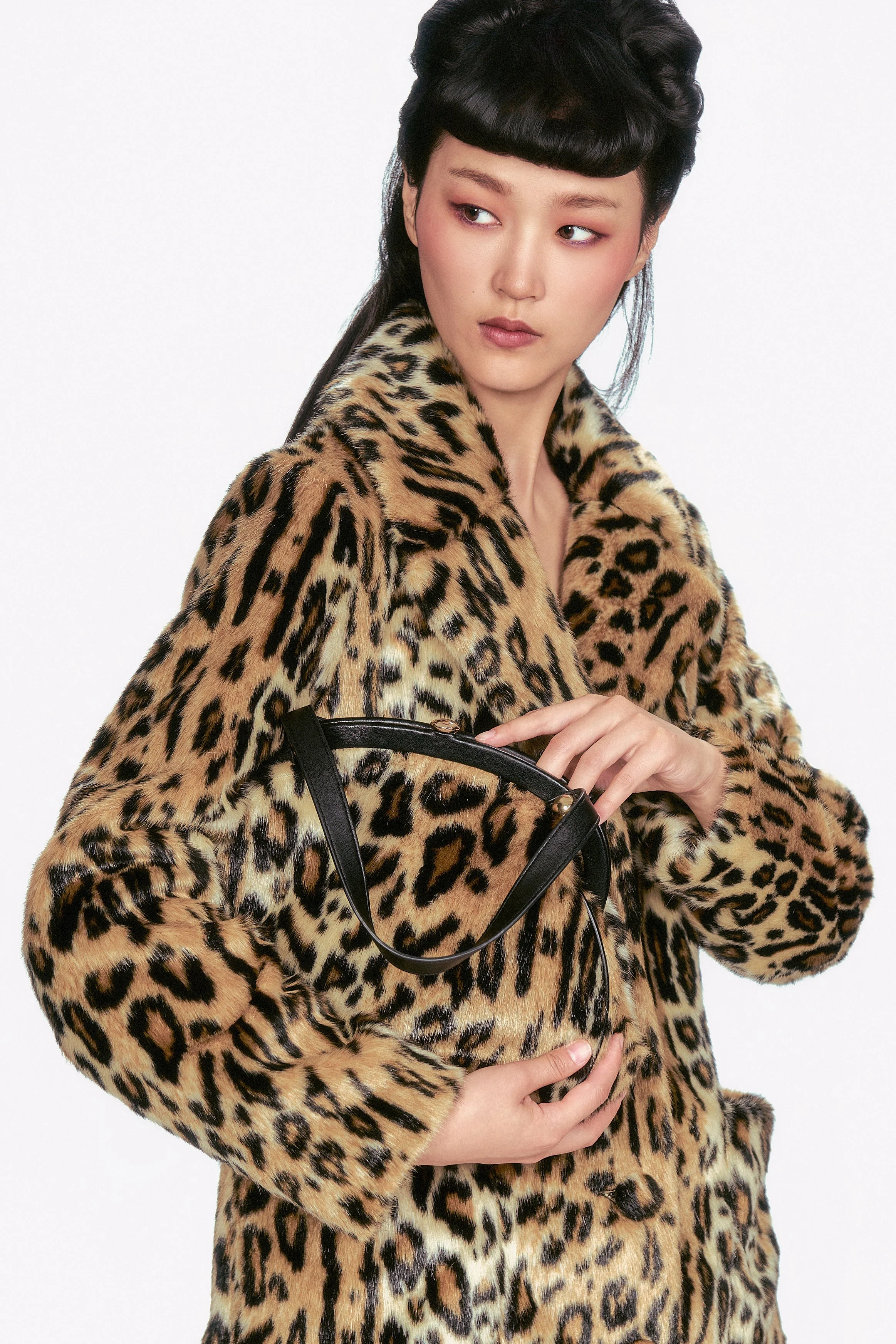 Faux Leopard Coat - Image 6