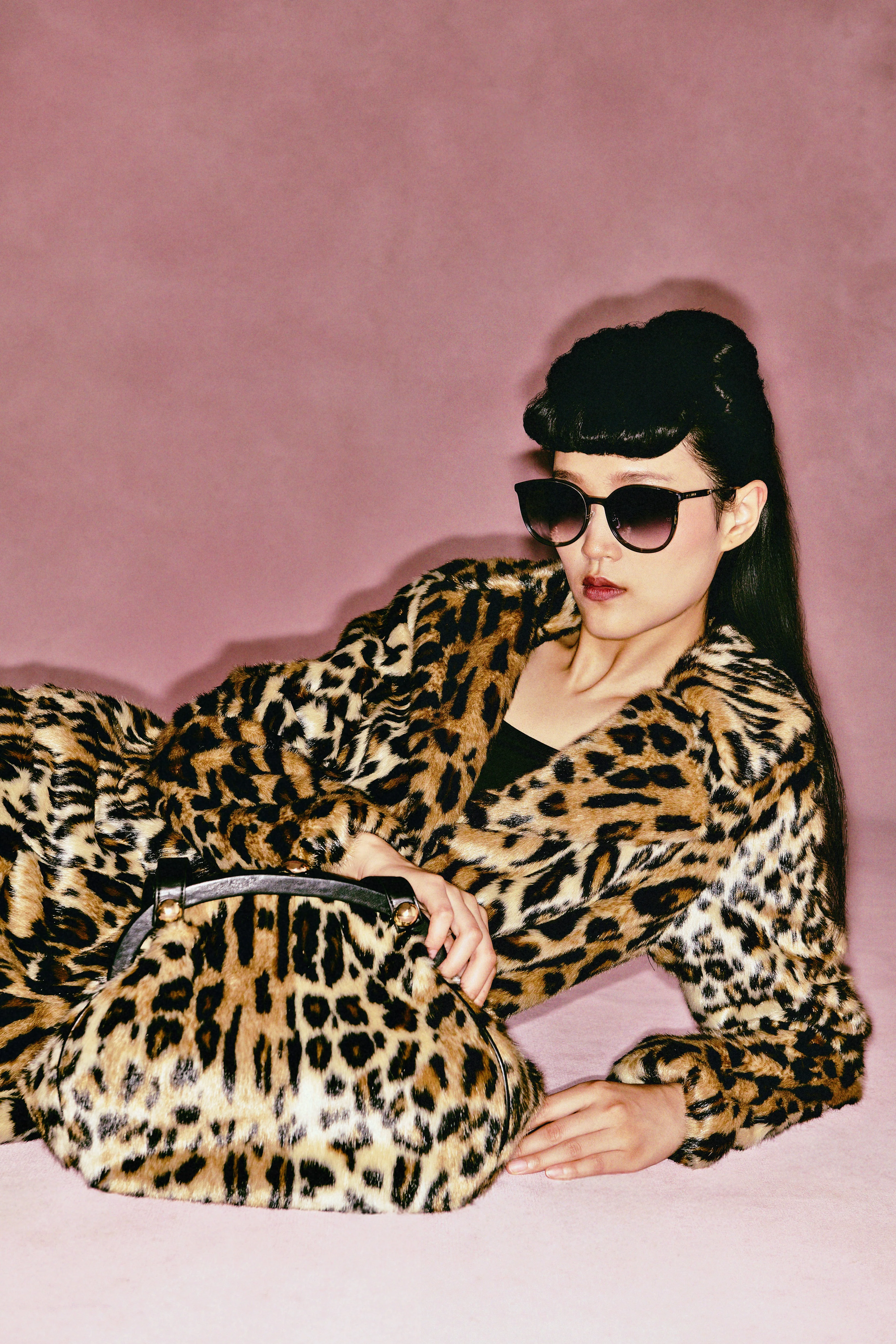 Faux Leopard Coat - Image 7