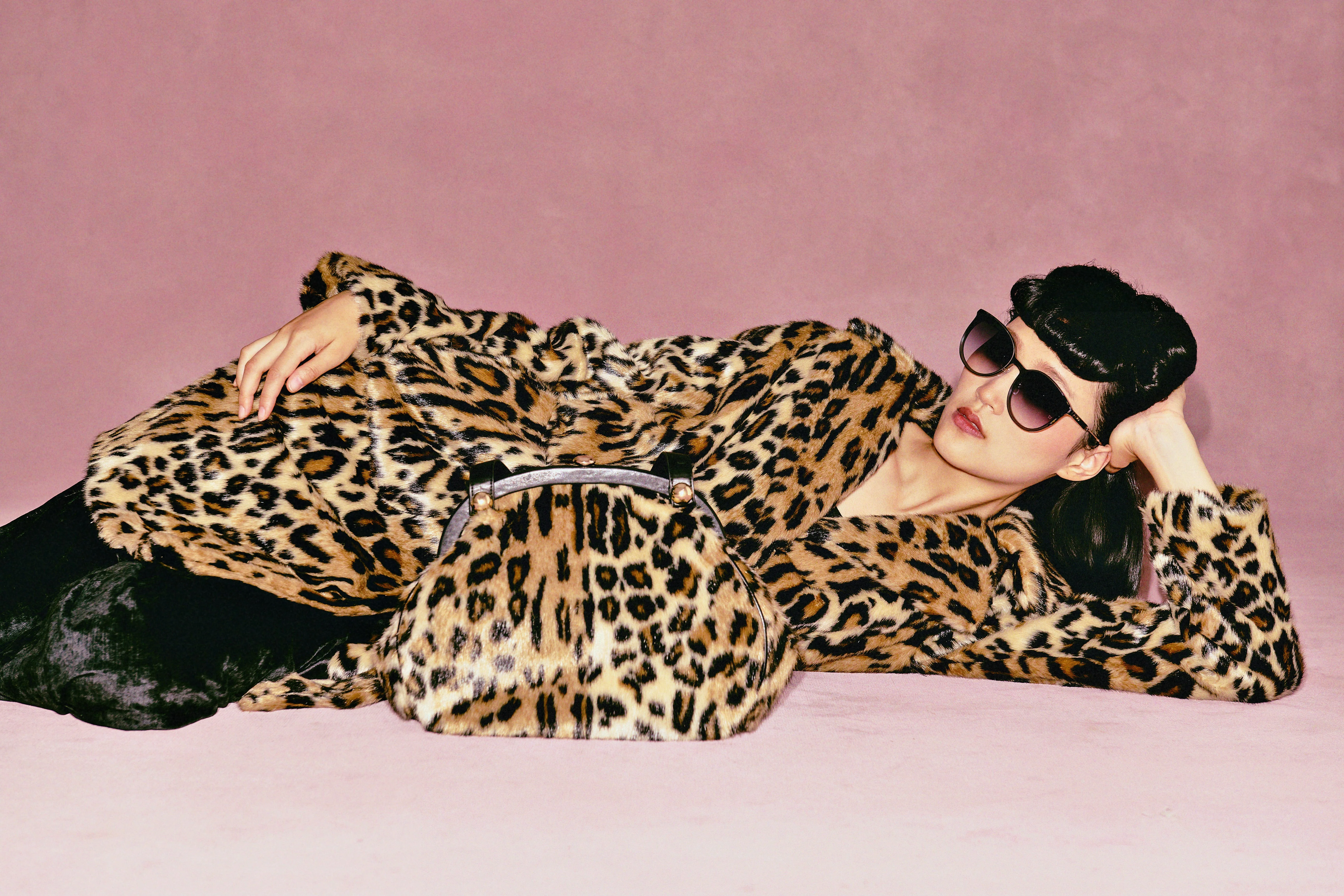 Faux Leopard Coat - Image 8