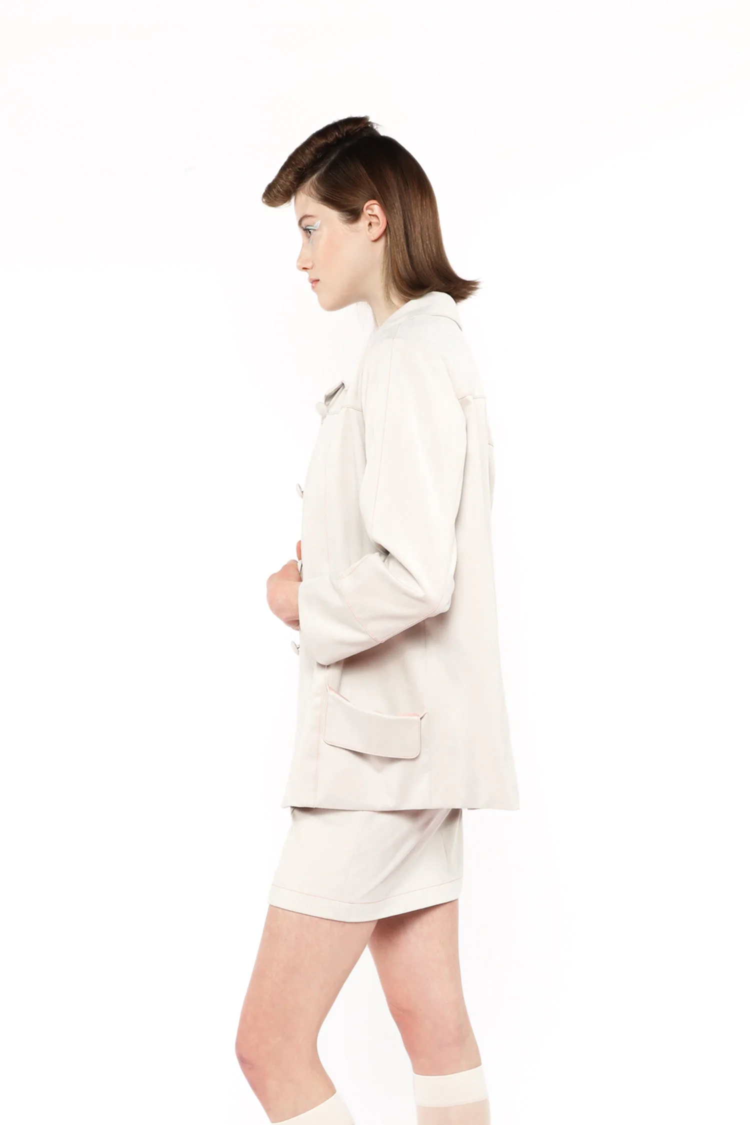 Faux Suede Coat - Image 3