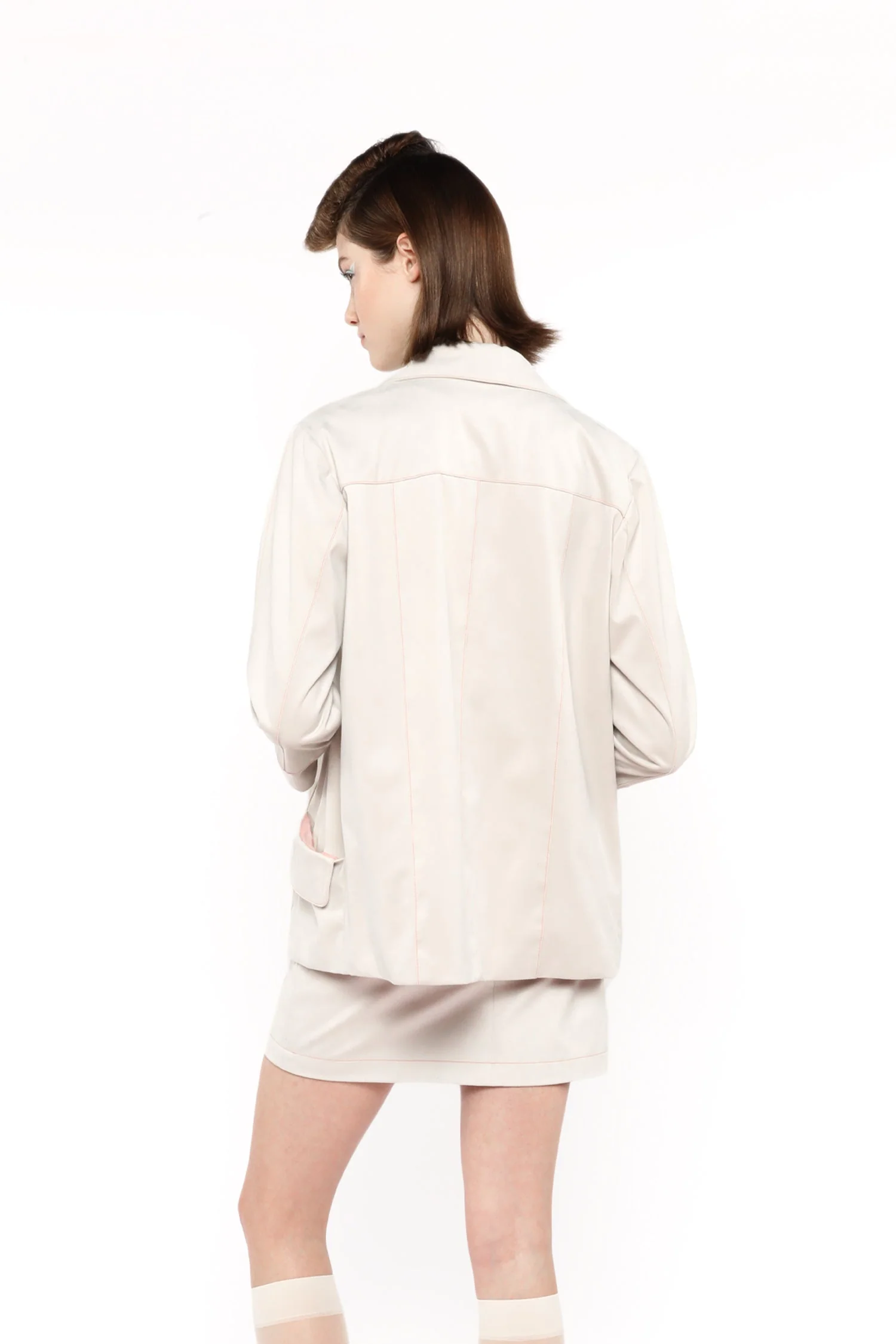 Faux Suede Coat - Image 4