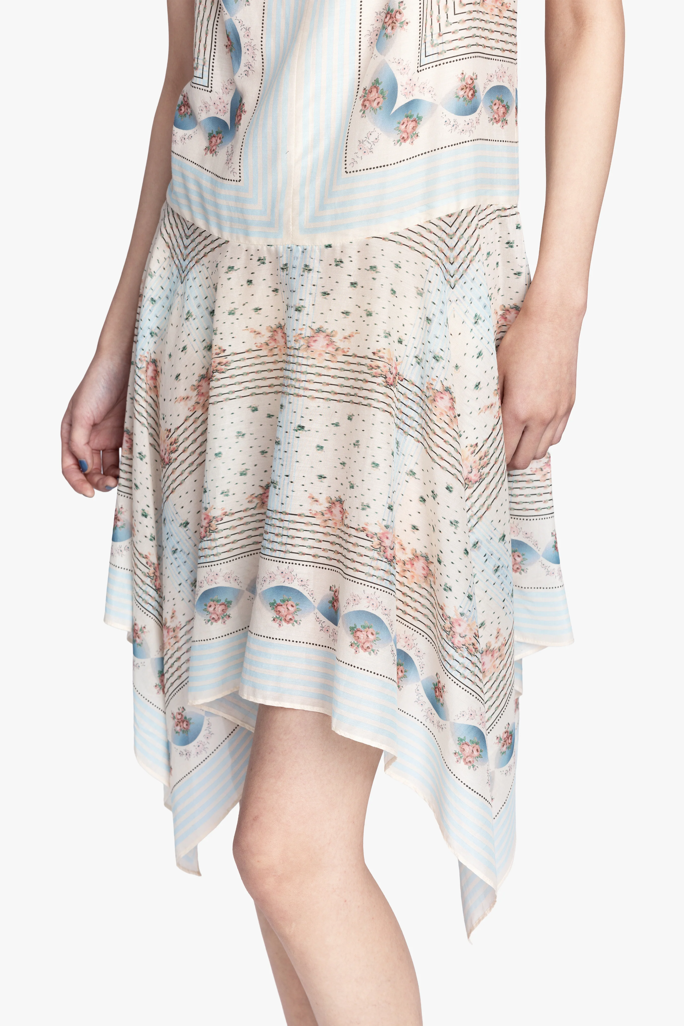 Heritage Scarf Print Dress - Image 6