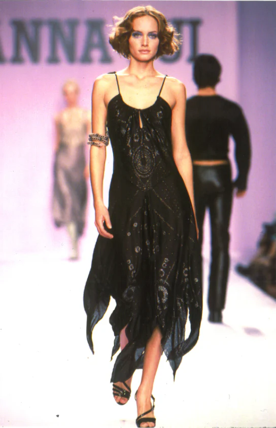Jubilee Velvet Godet Dress - Image 9